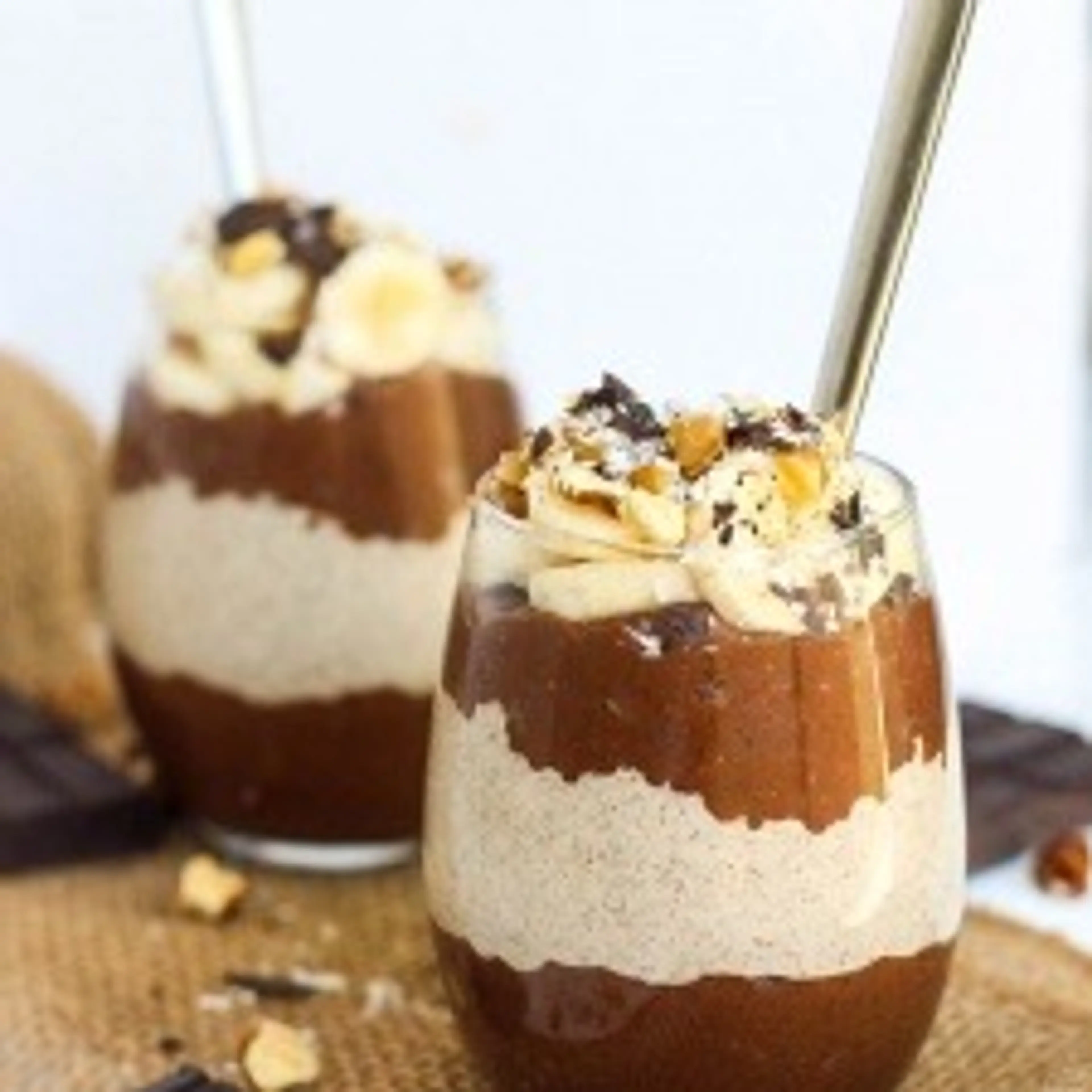 Chocolate Peanut Butter Chia Pudding