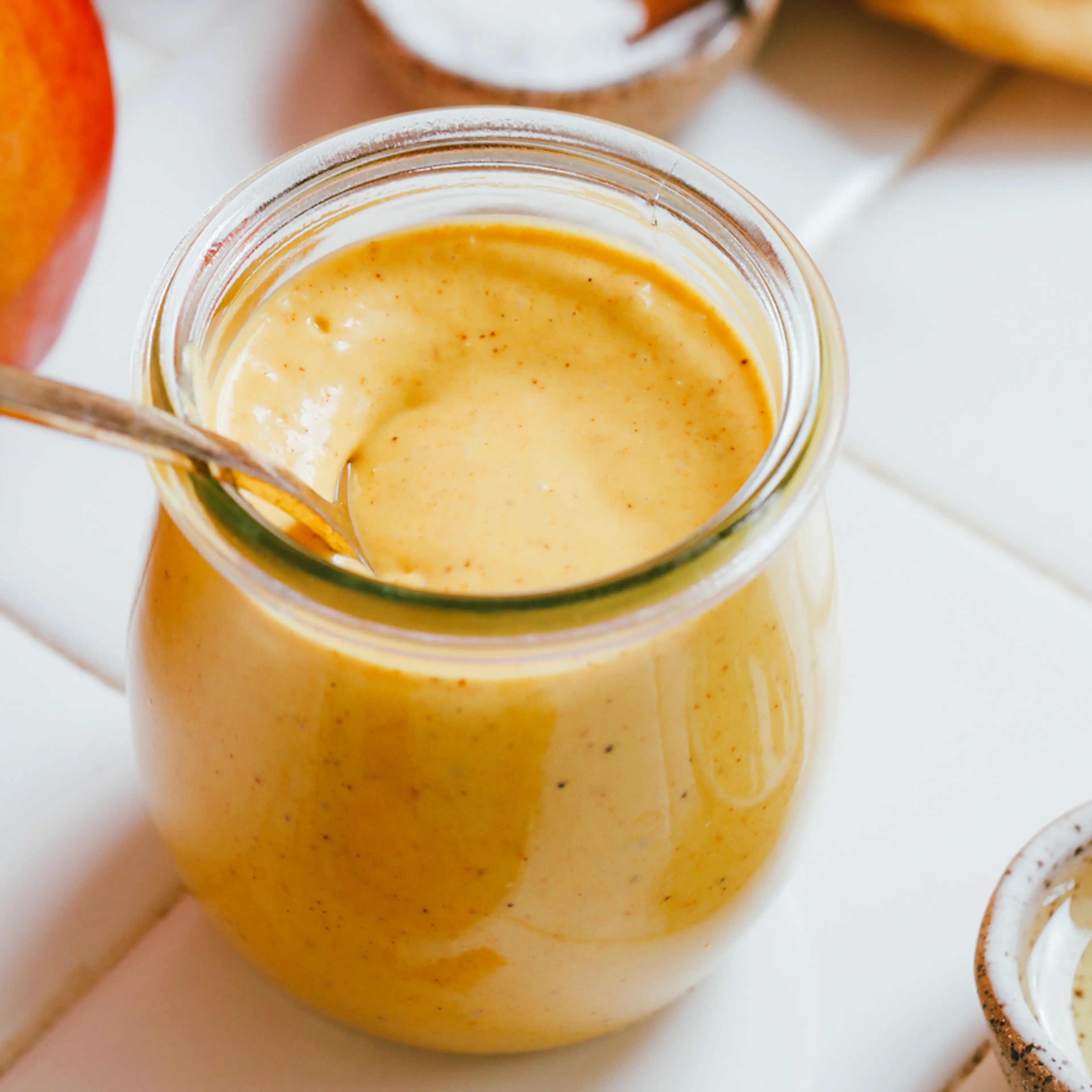Creamy Turmeric Mango Vinaigrette