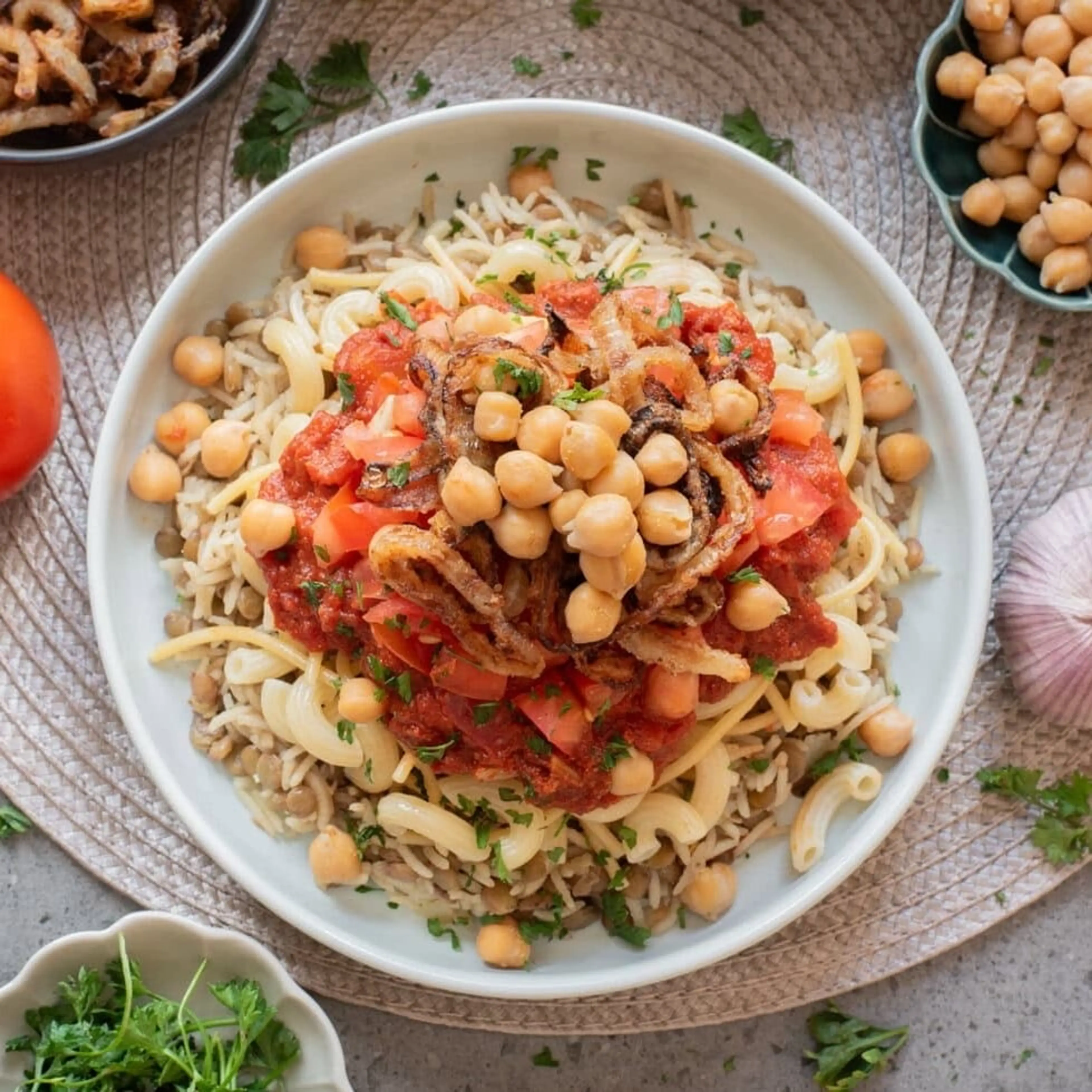 Ägyptisches Koshari