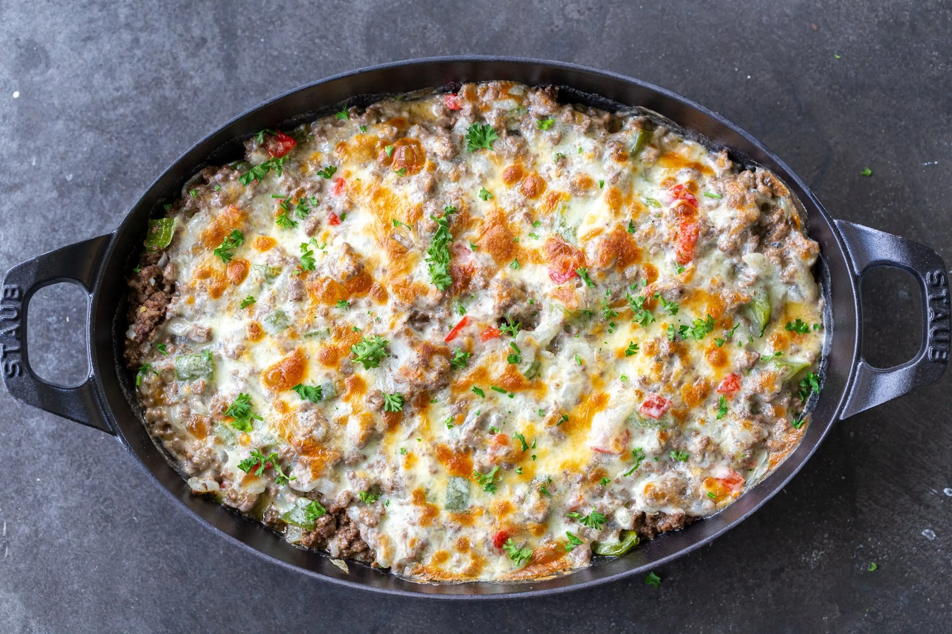 Philly Cheesesteak Casserole - Very Best