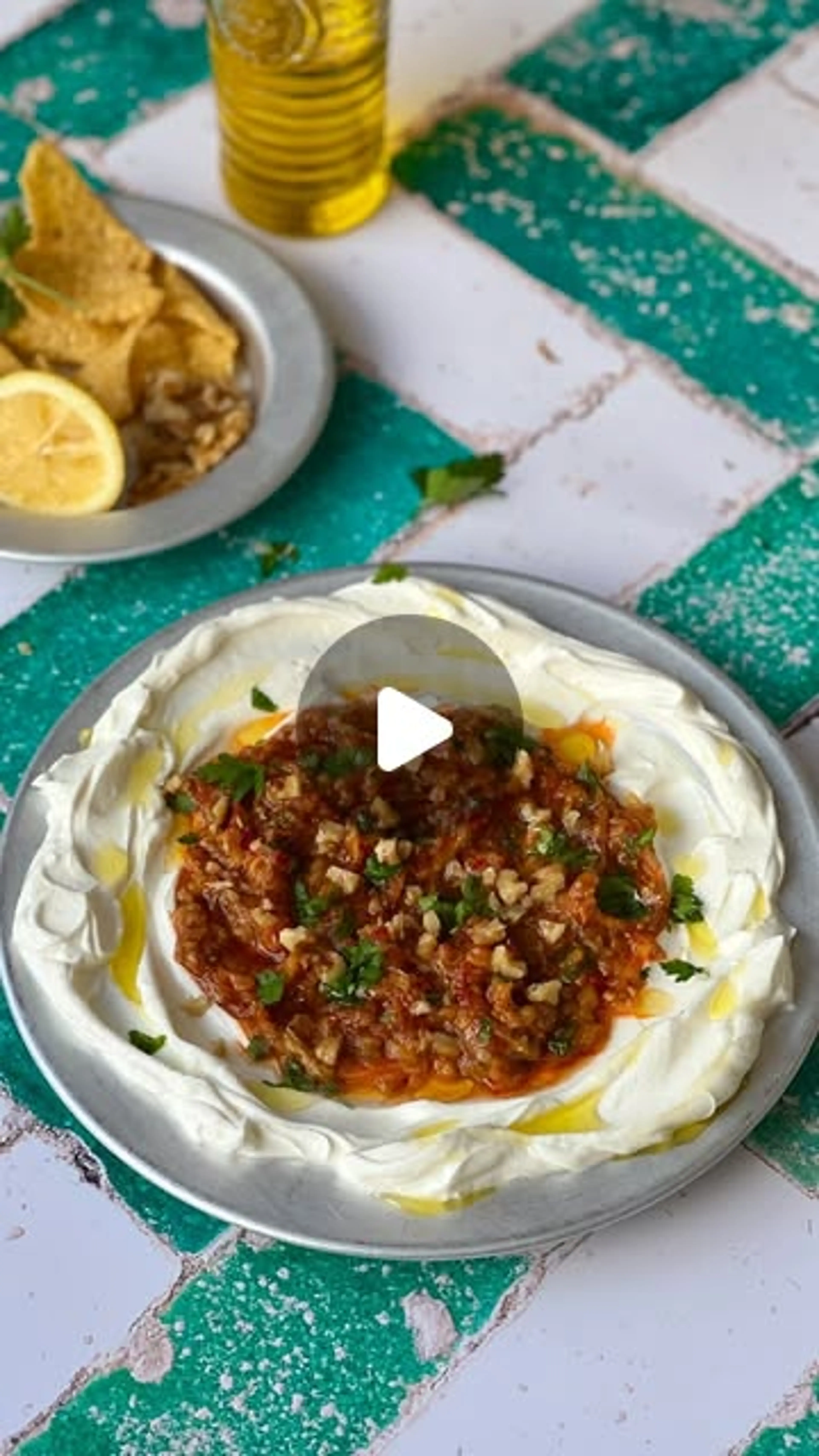 Whipped Feta with Spiced Chickepeas - Recipe Below - the Ult