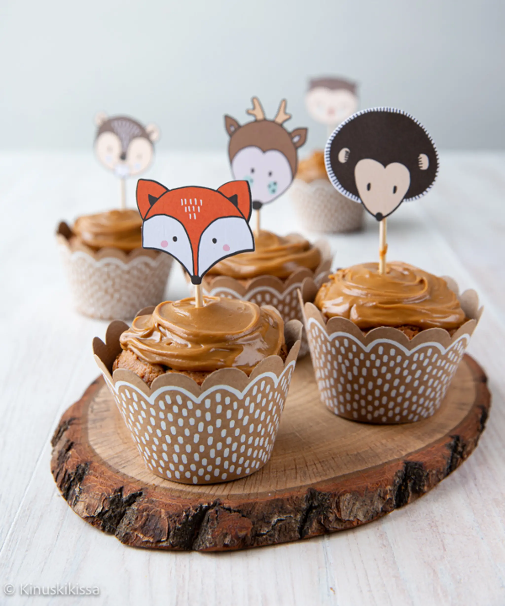 Biscoff-muffinsit (3 raaka-aineen)