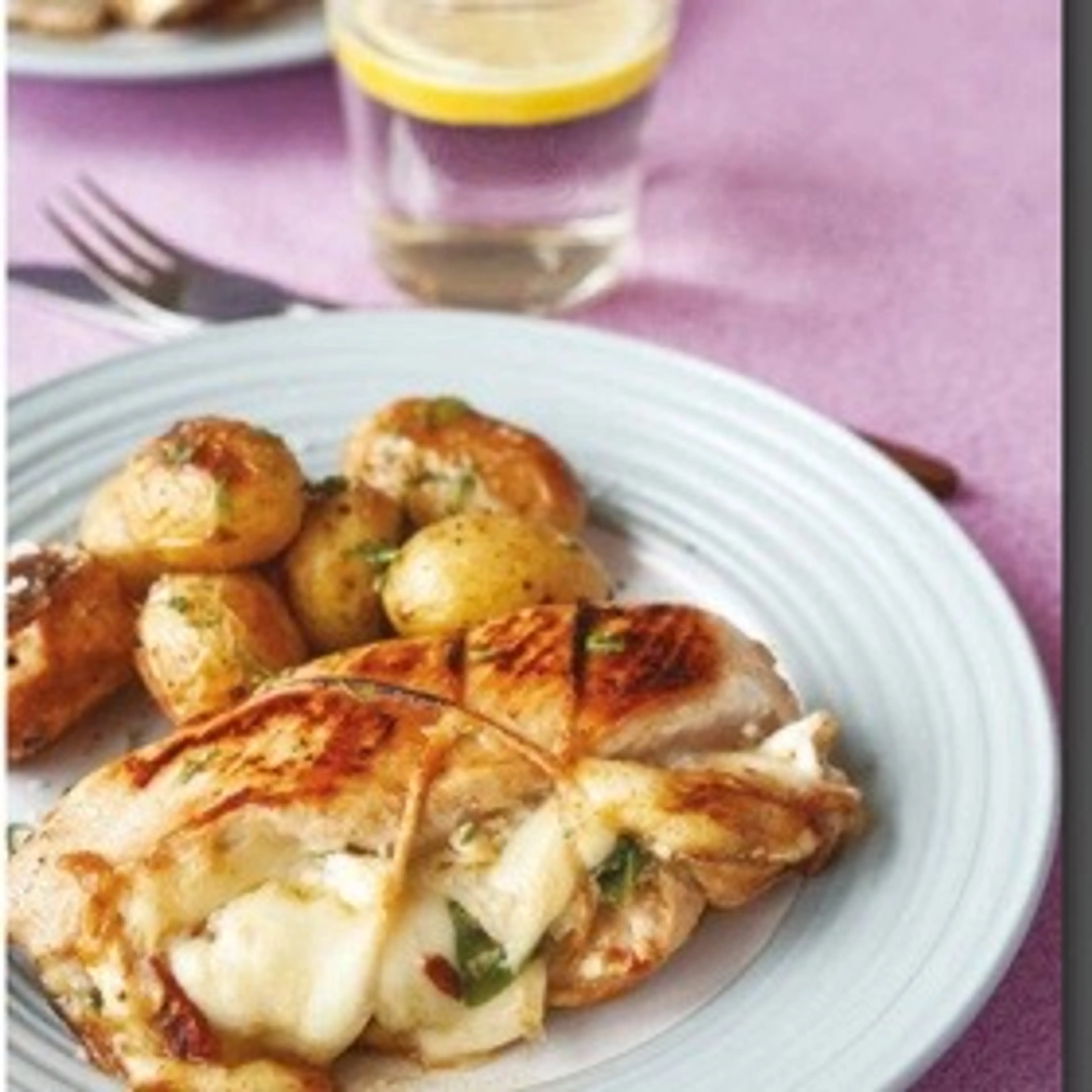 Sundried tomato-stuffed chicken