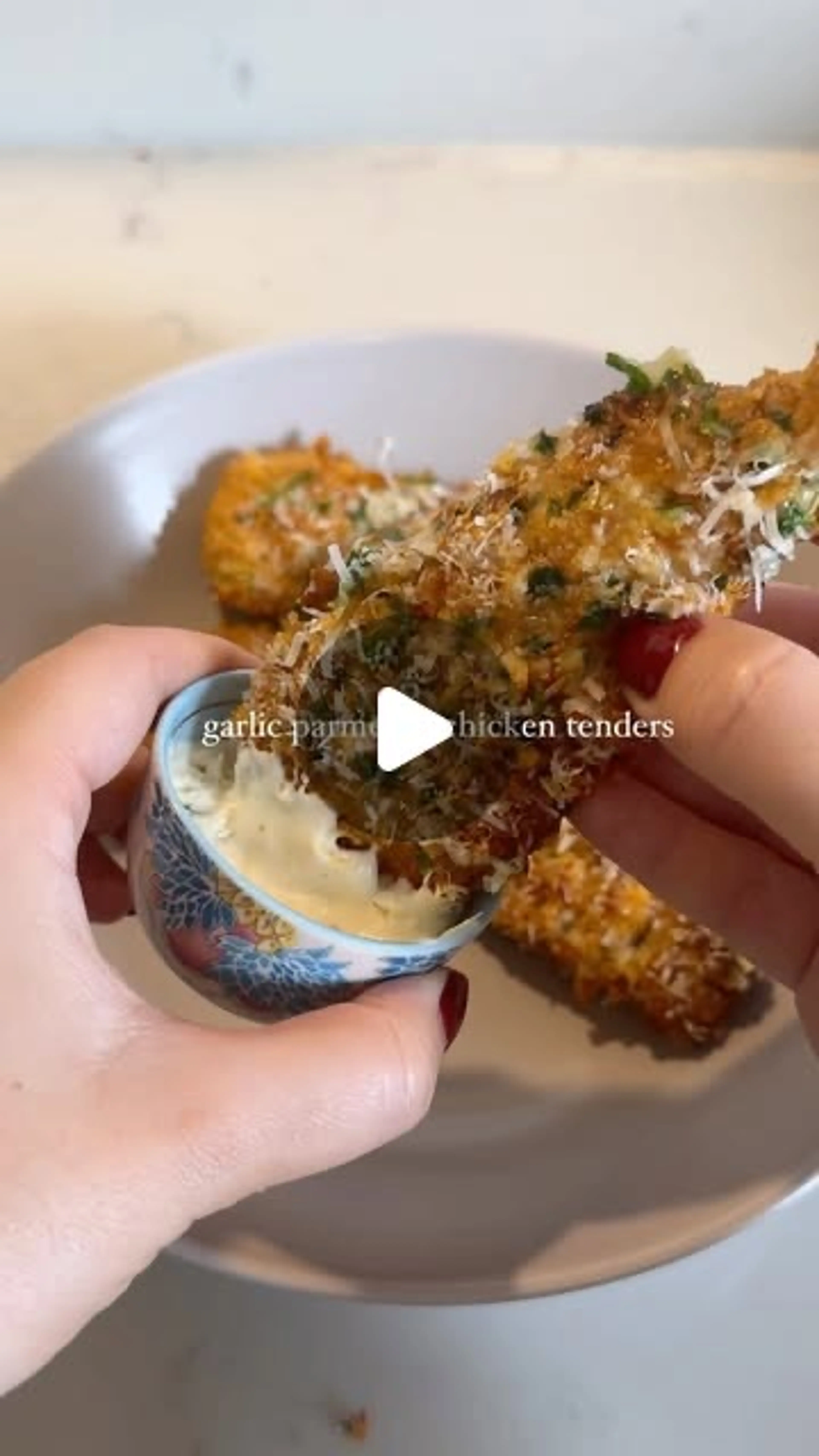 Garlic Parmesan Chicken Tenders