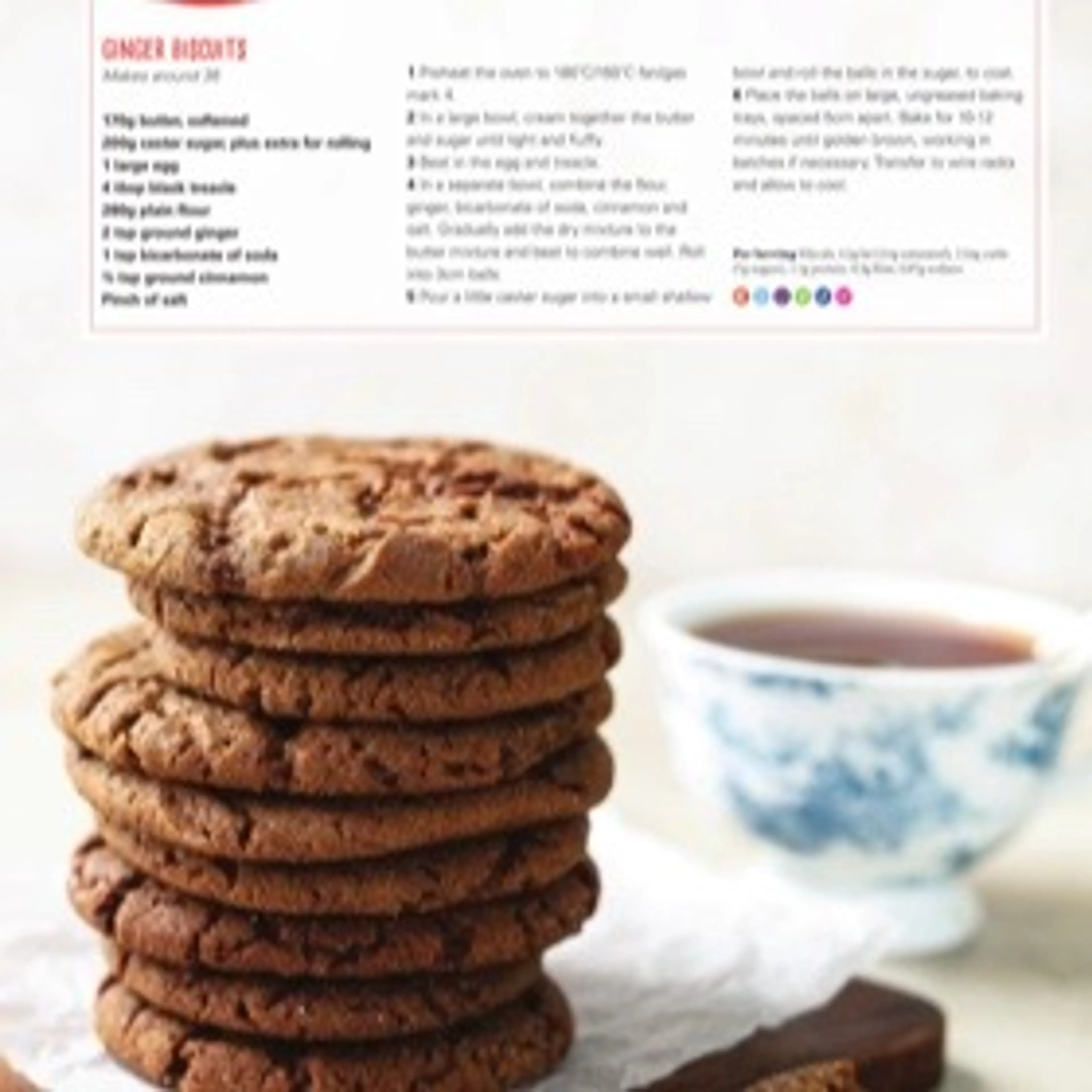 GINGER BISCUITS