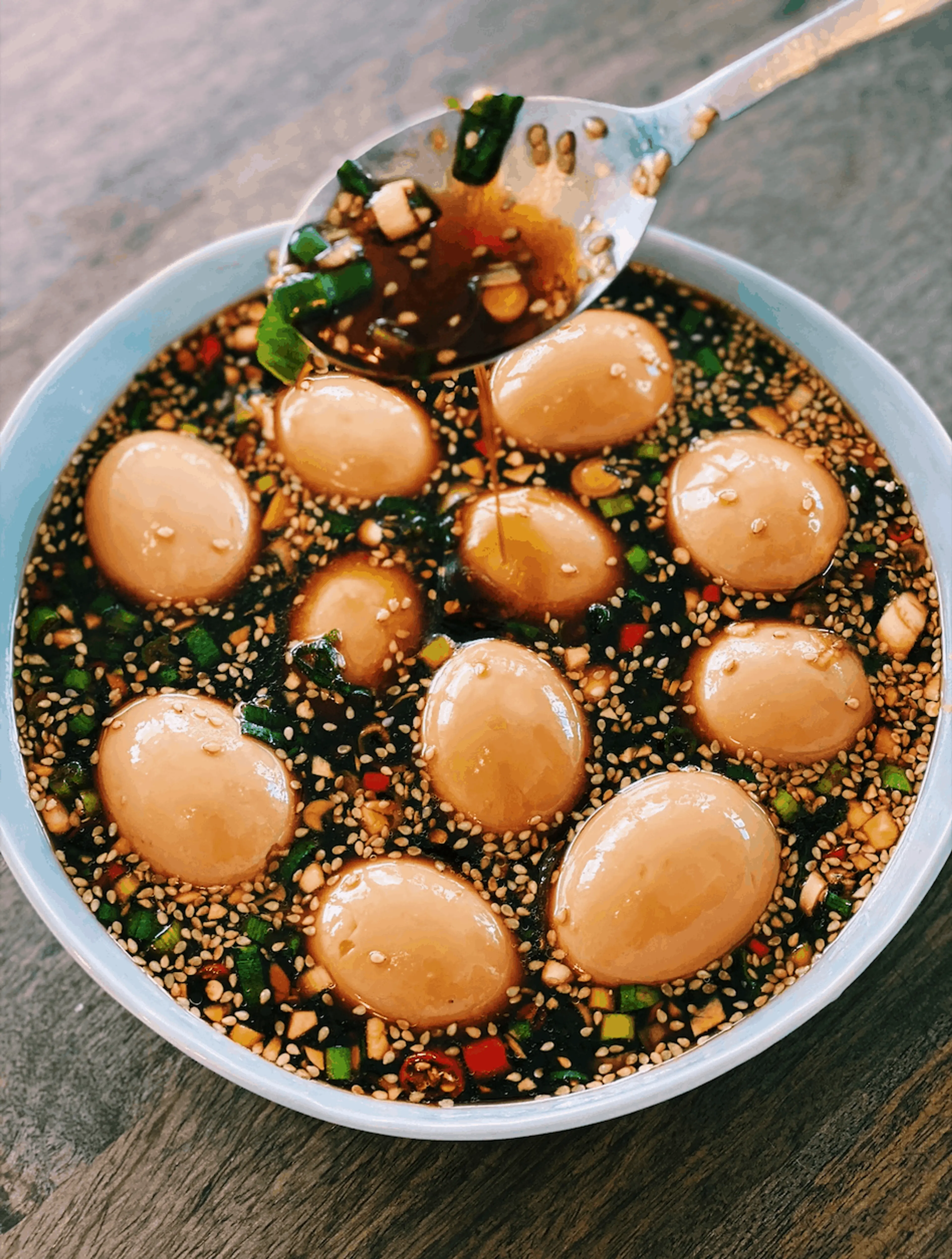 Korean Marinated Eggs - Mayak Gyeran