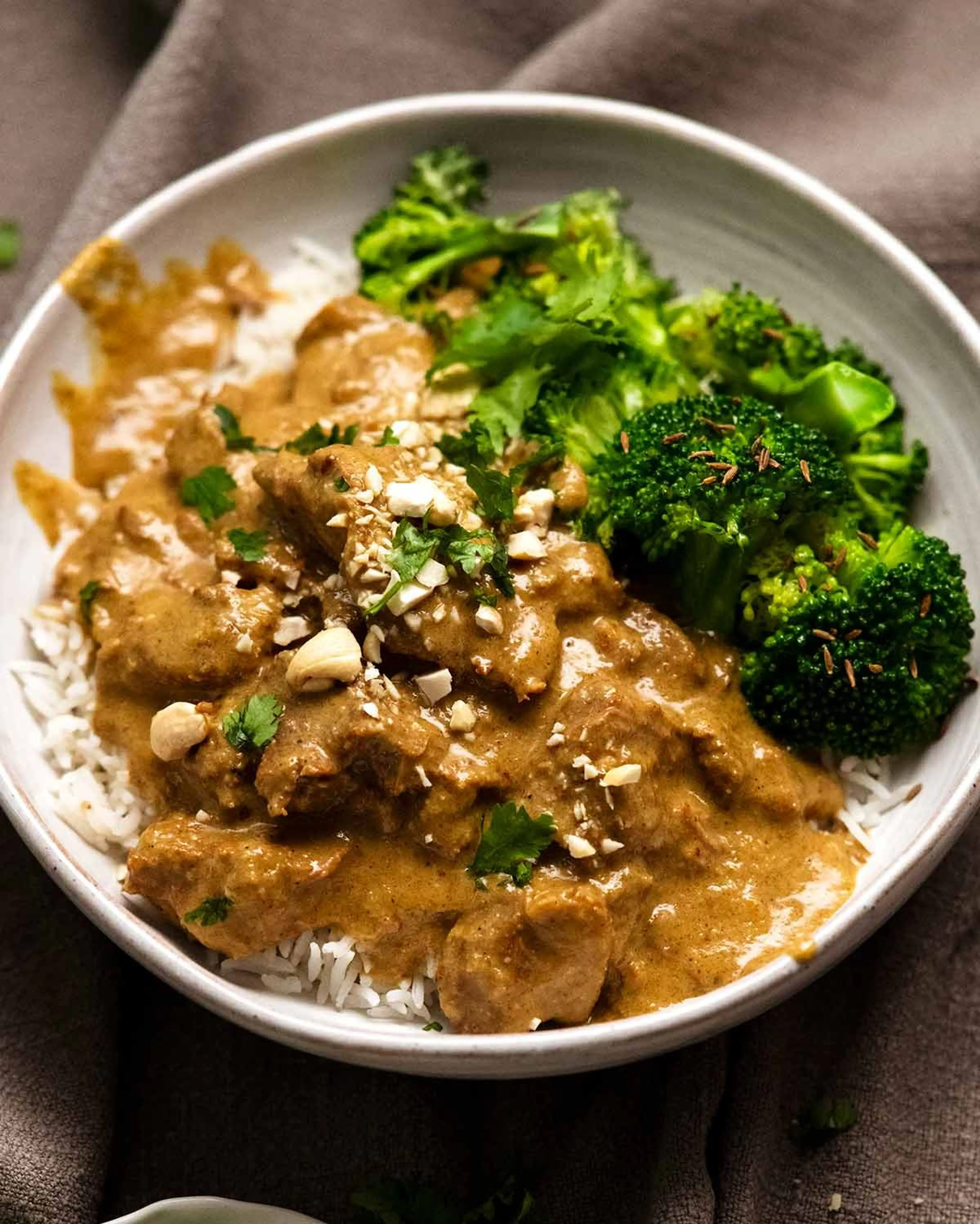 Lamb korma curry