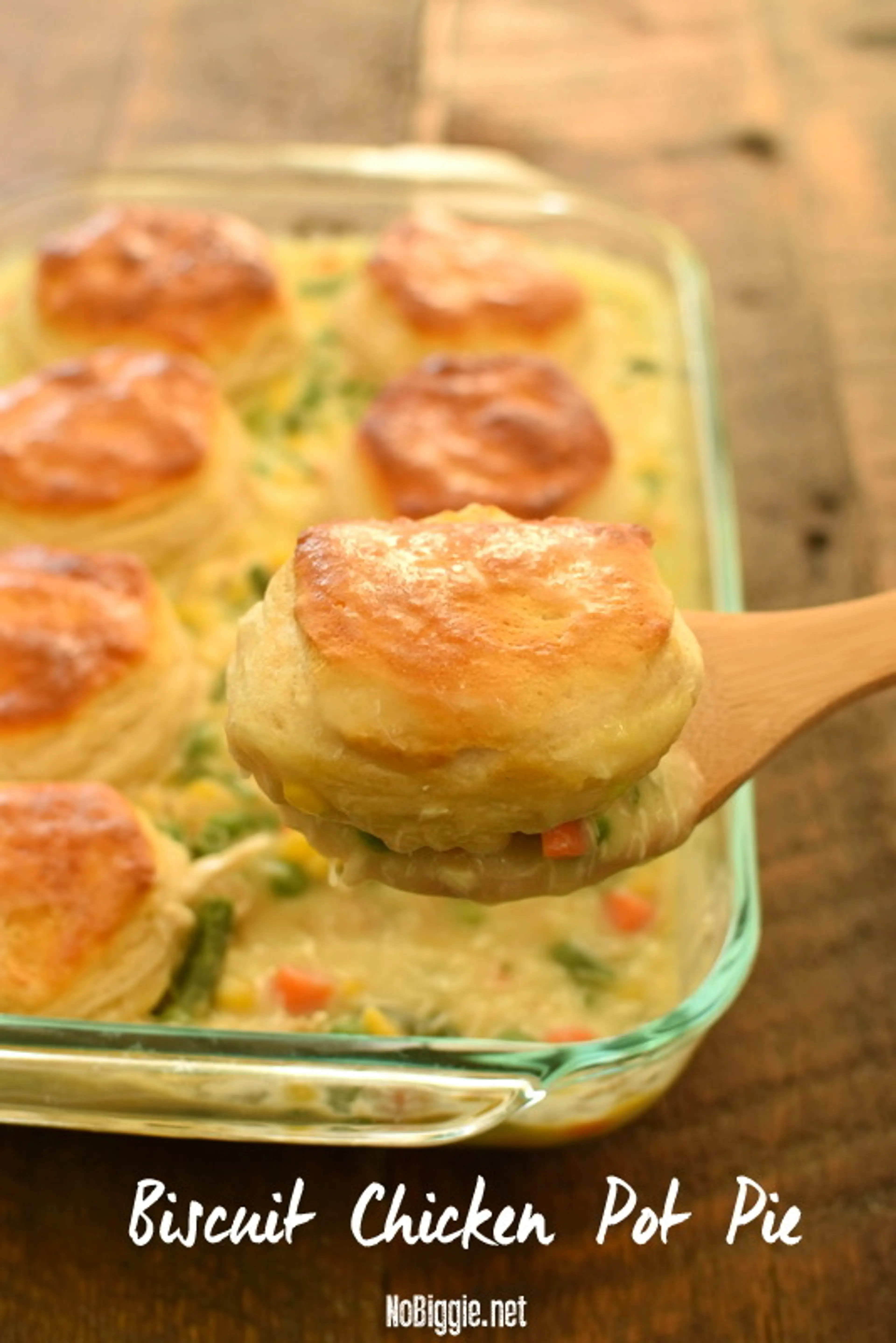 Biscuit Chicken Pot Pie