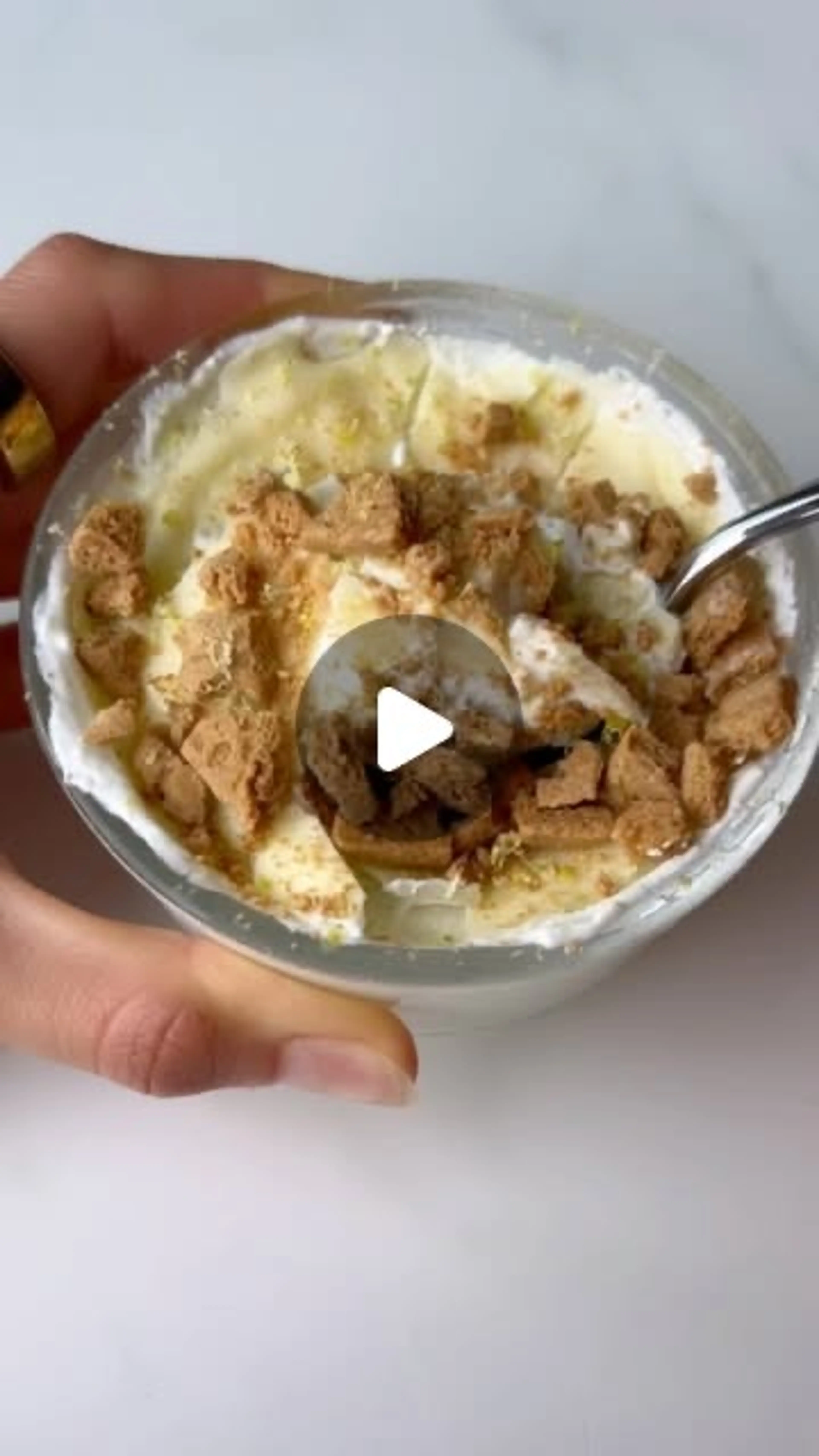 High Protein Key Lime Cheesecake Cup