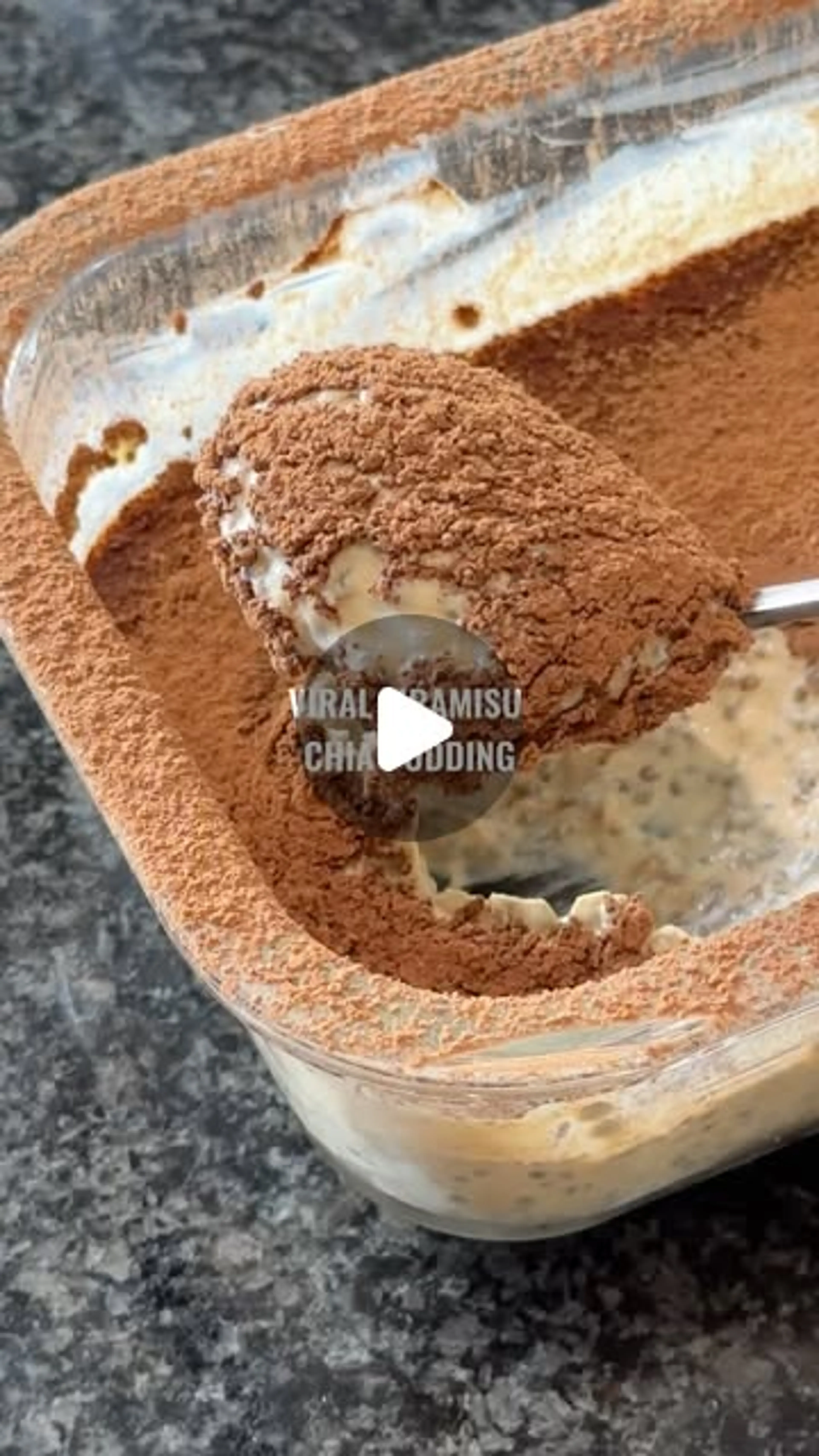 Tiramisu Chia Seed Pudding