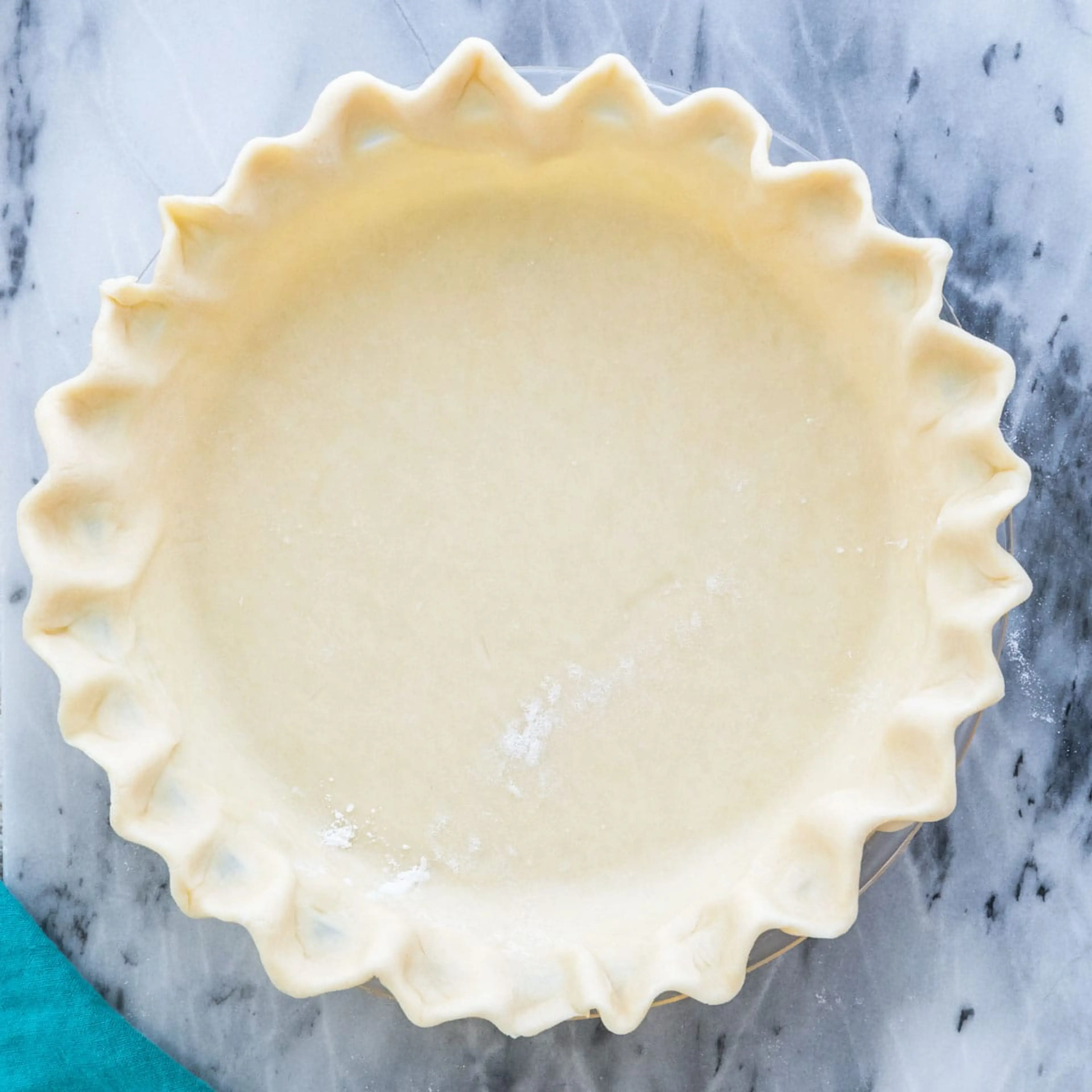 Sour Cream Pie Crust Recipe - 9 inch