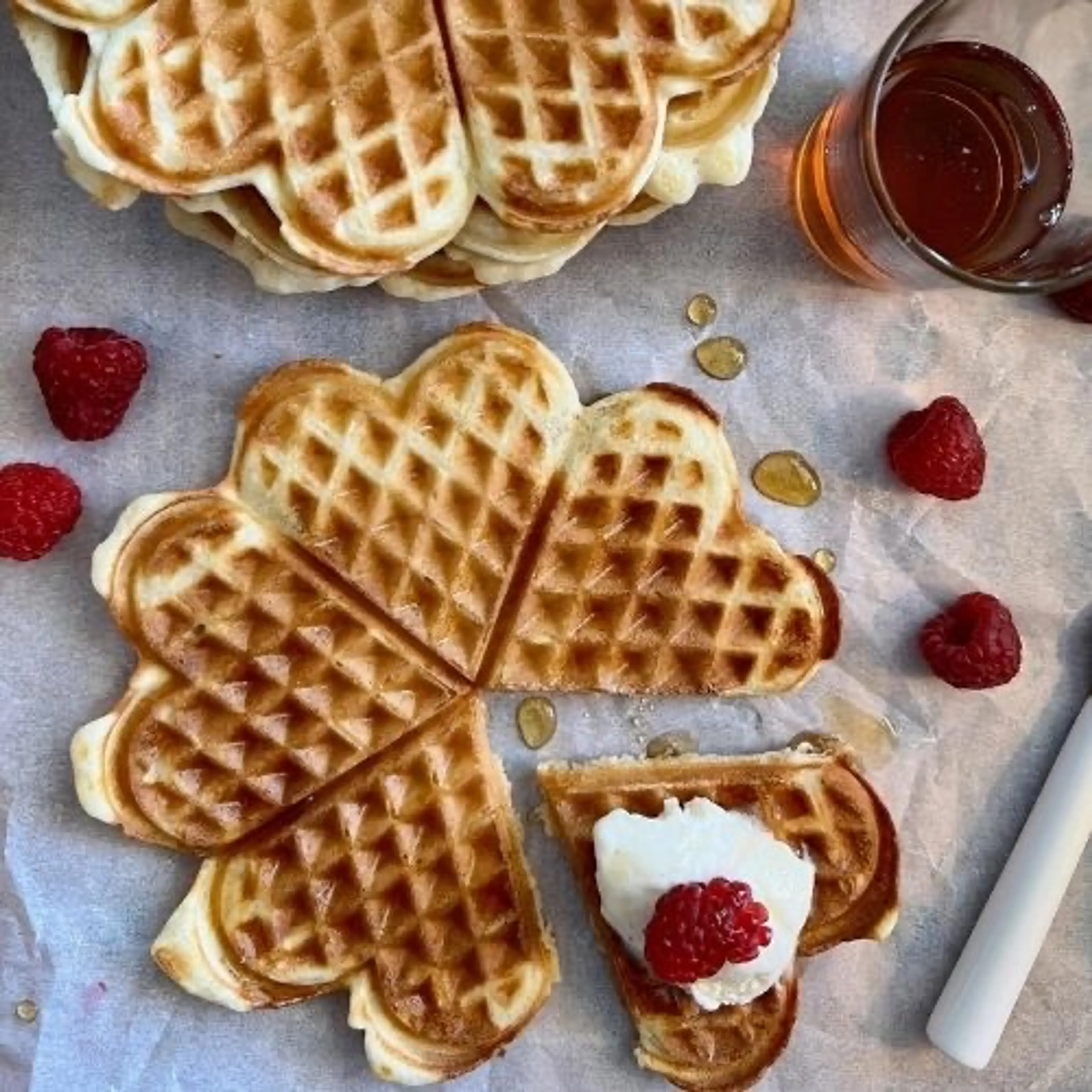 Sourdough Discard Waffles Recipe