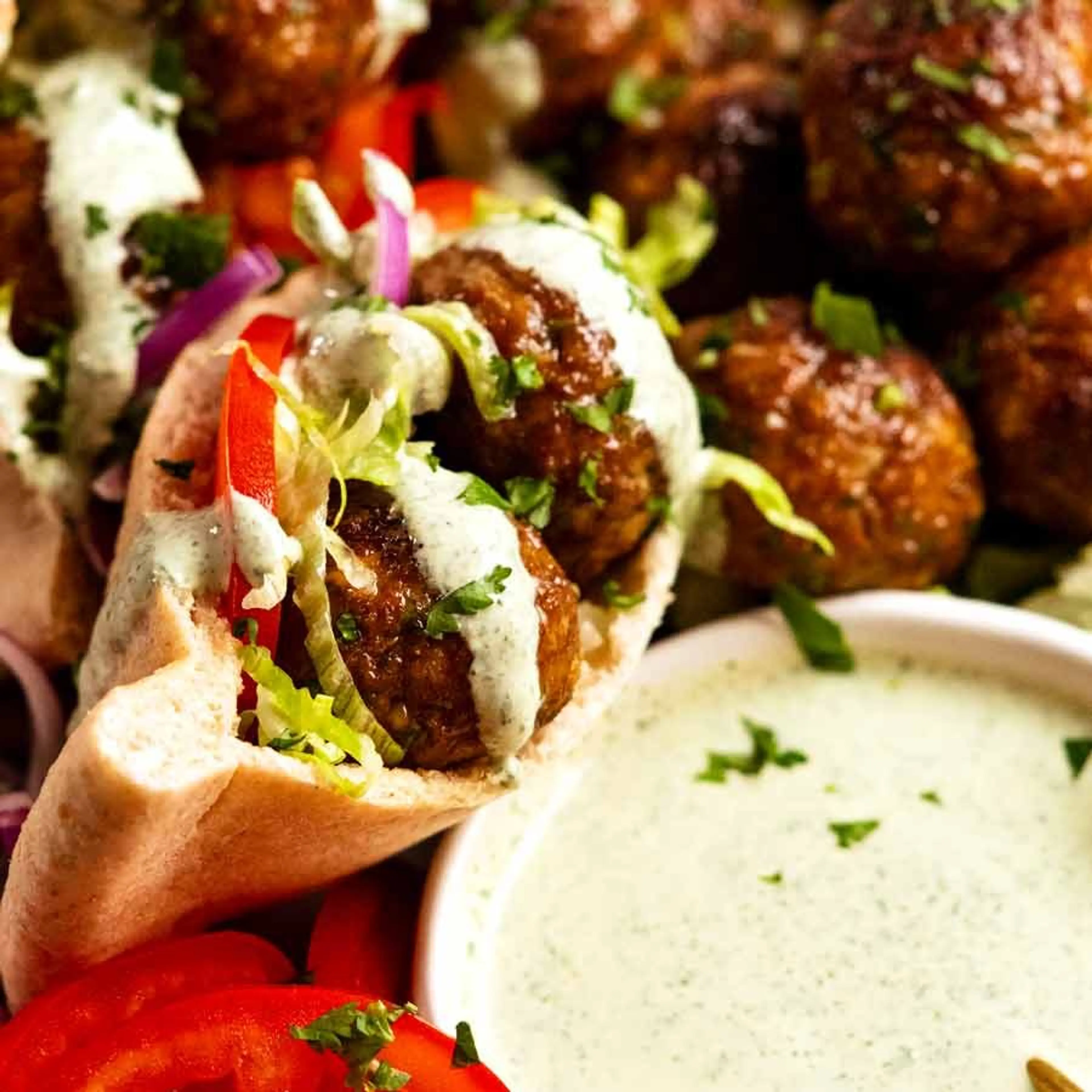 Moroccan Lamb Meatballs