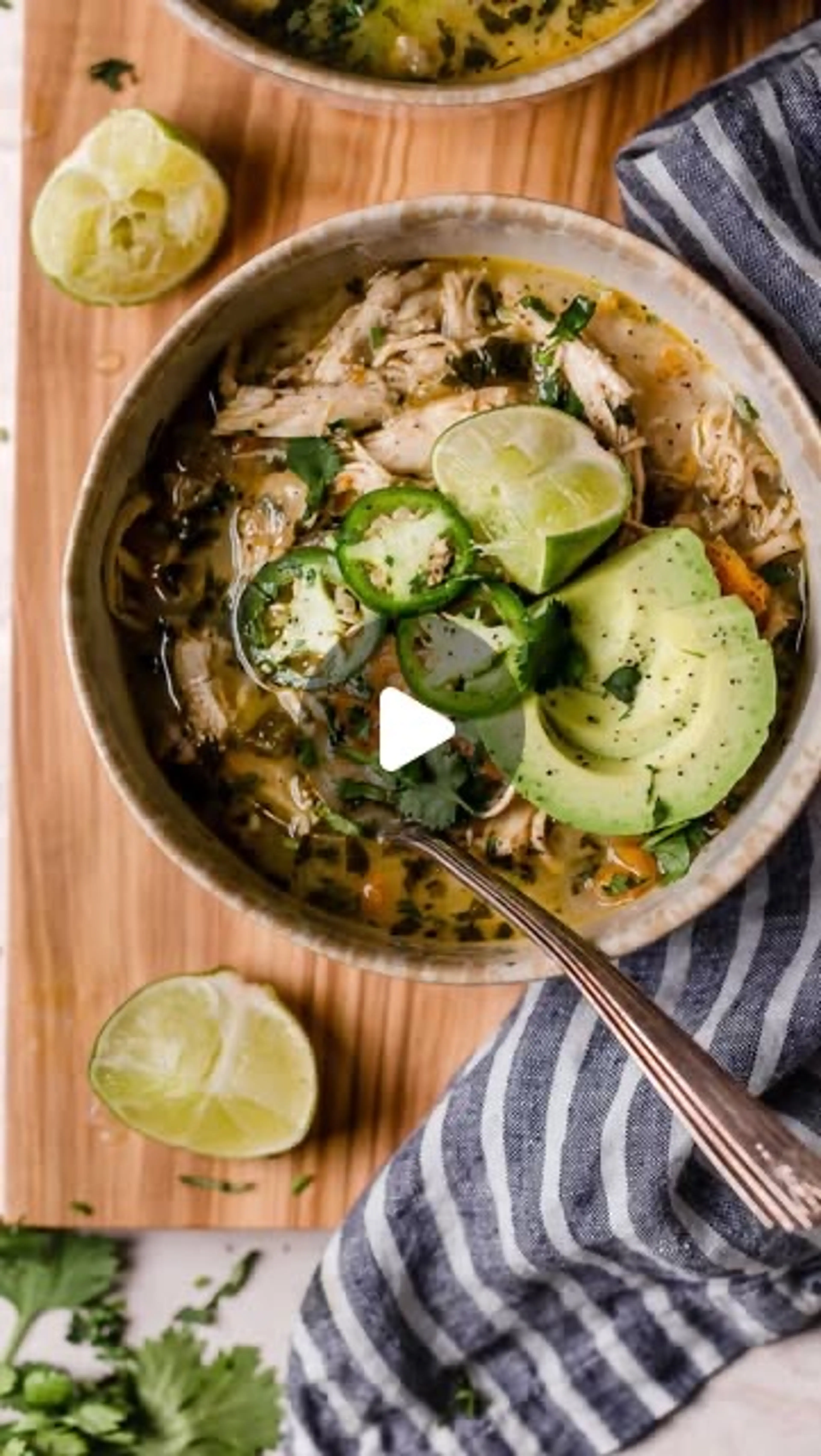 White chicken chili
