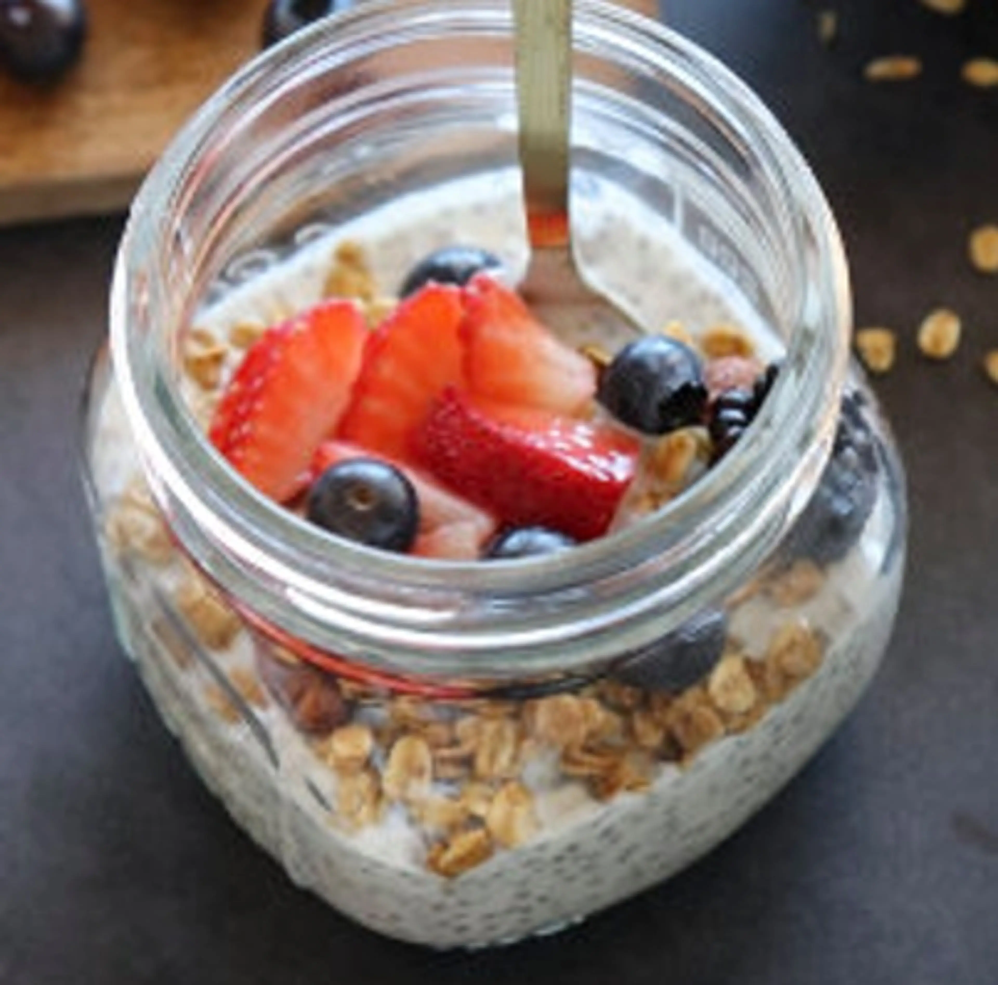 vanilla chia pudding