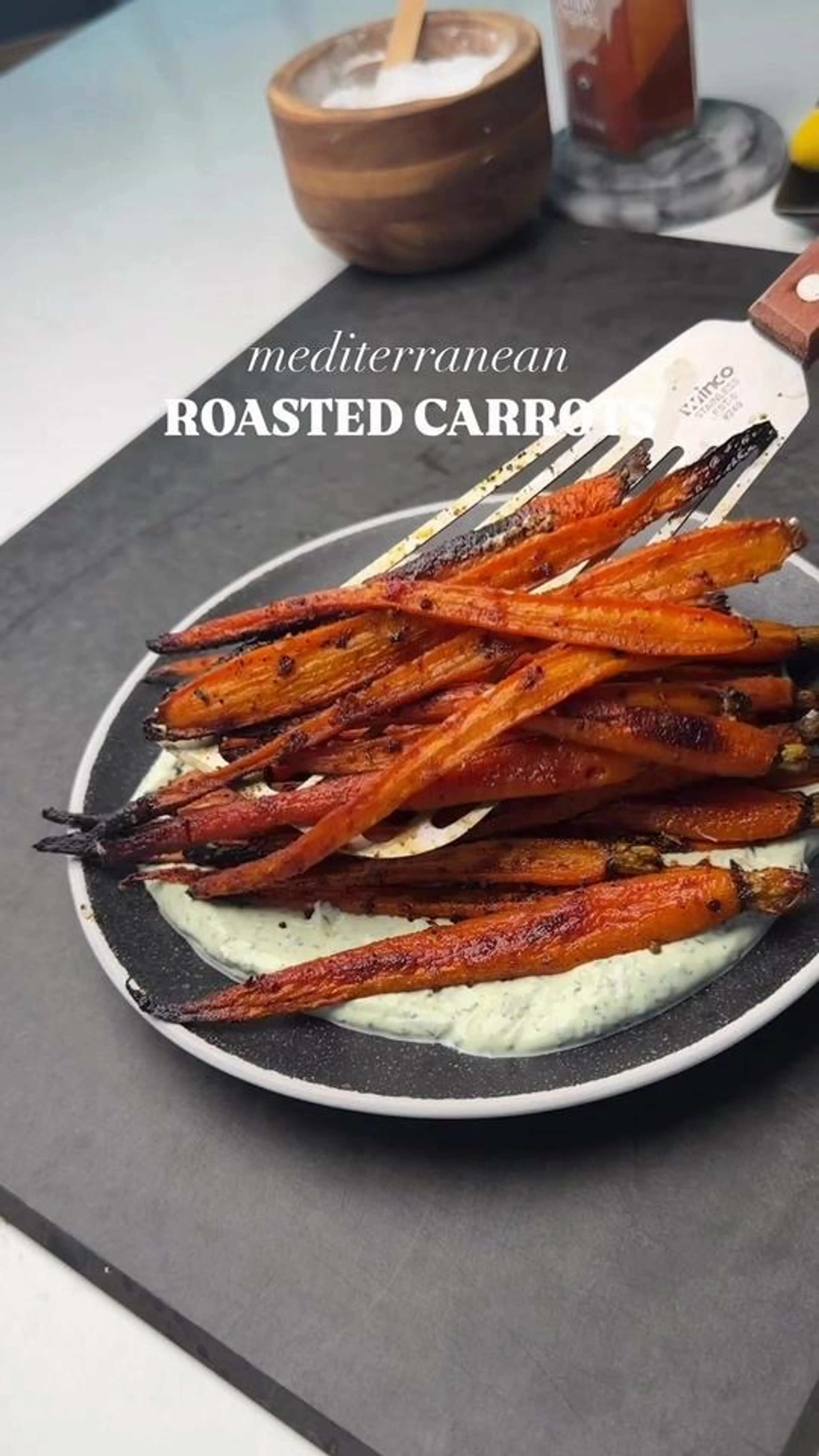 Mediterranean Roasted Carrots