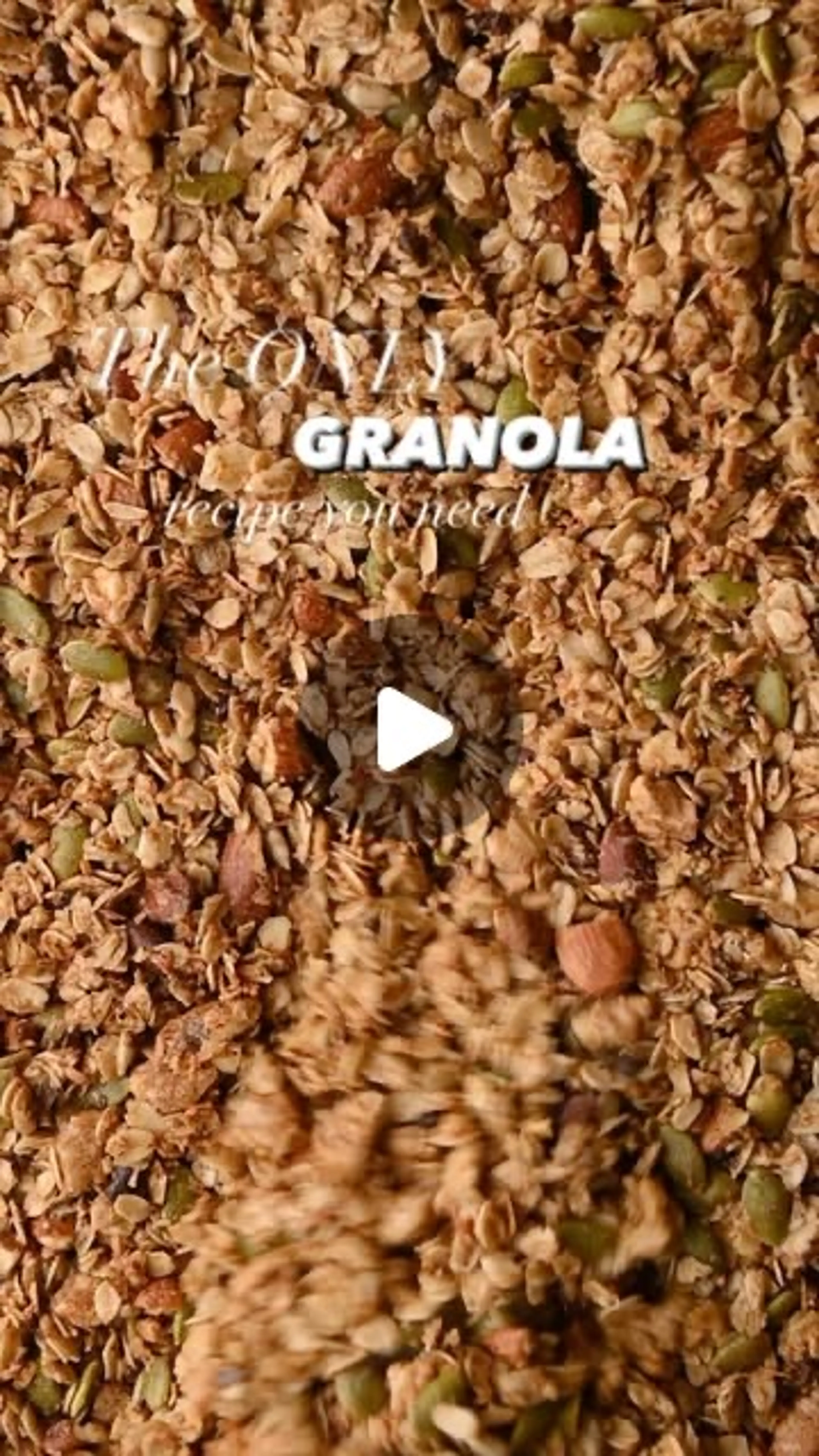 Tahini Granola