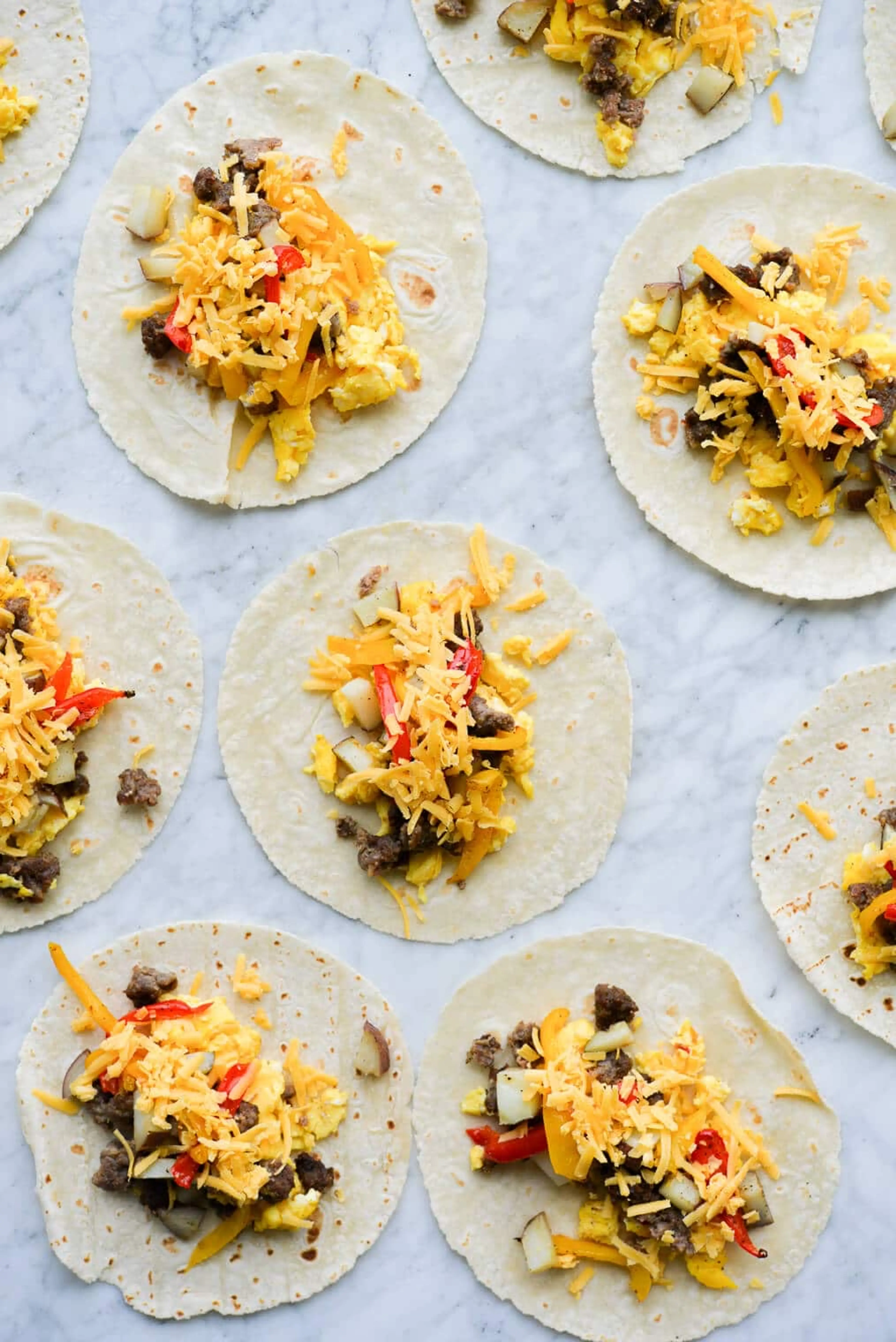 Easy Freezer Breakfast Burritos