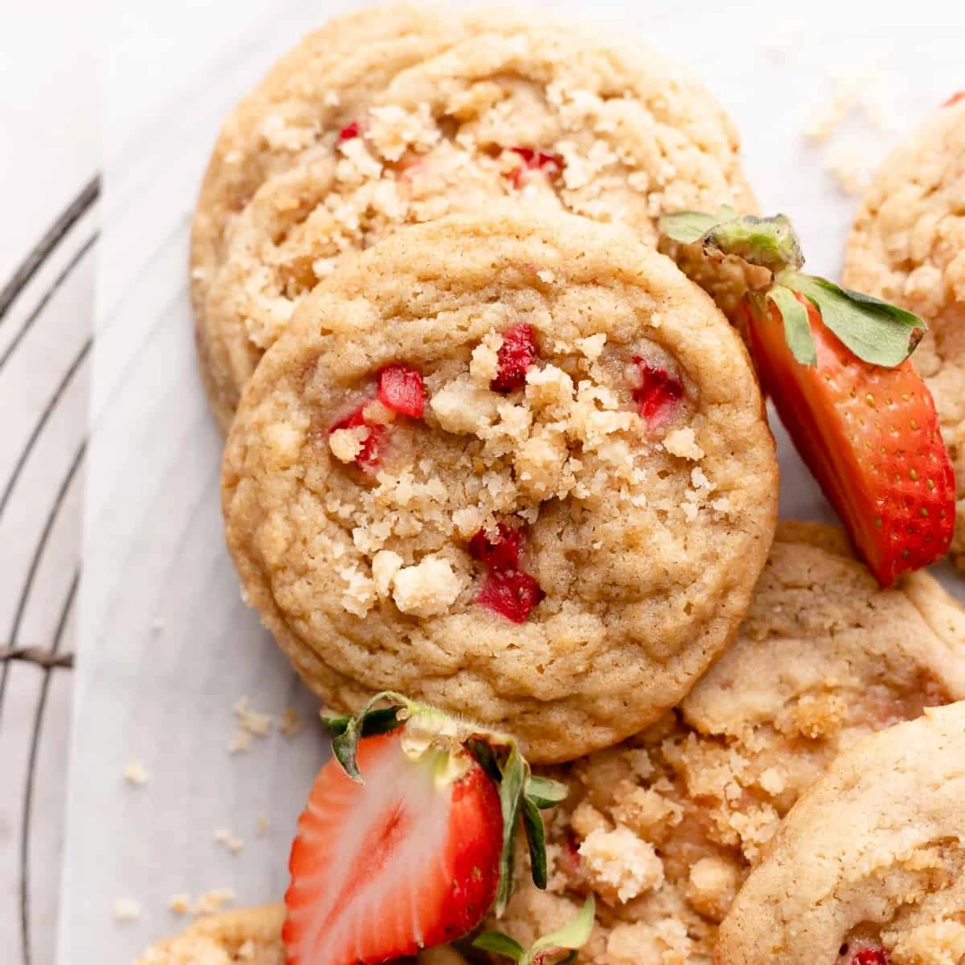 Strawberry Shortcake Cookies