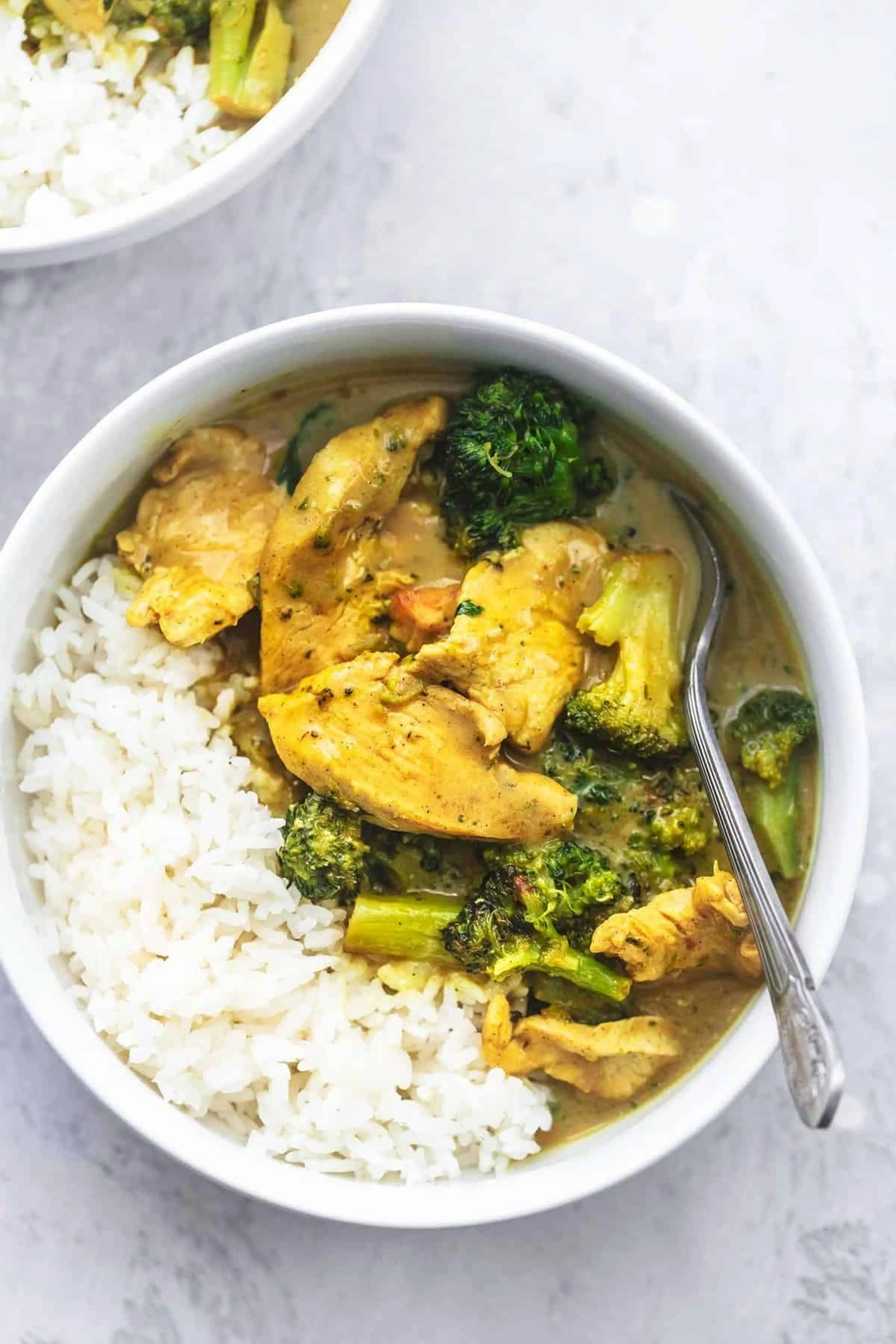 Chicken and Broccoli Coconut Curry