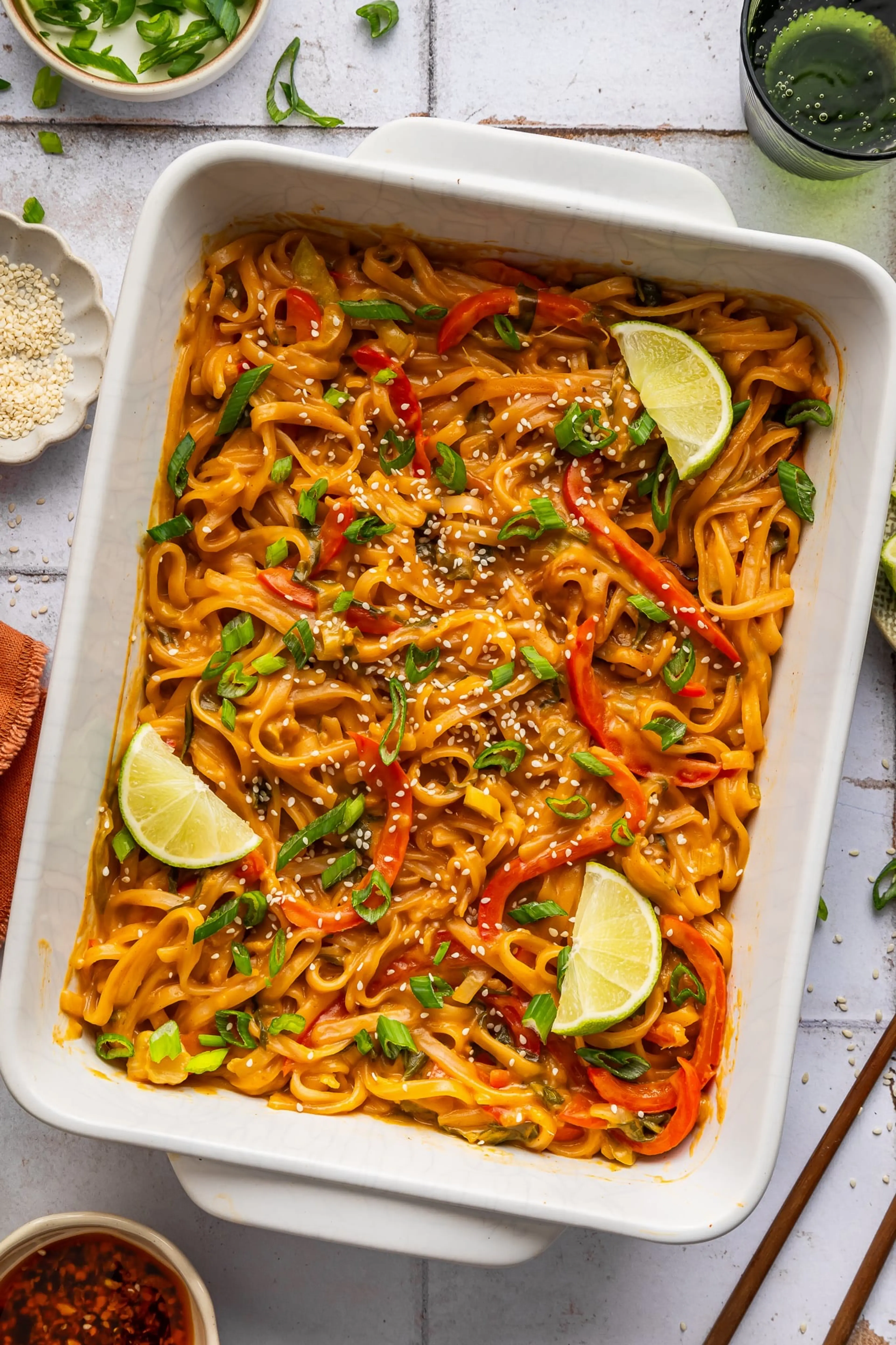 One-Pan Red Thai Curry Noodles