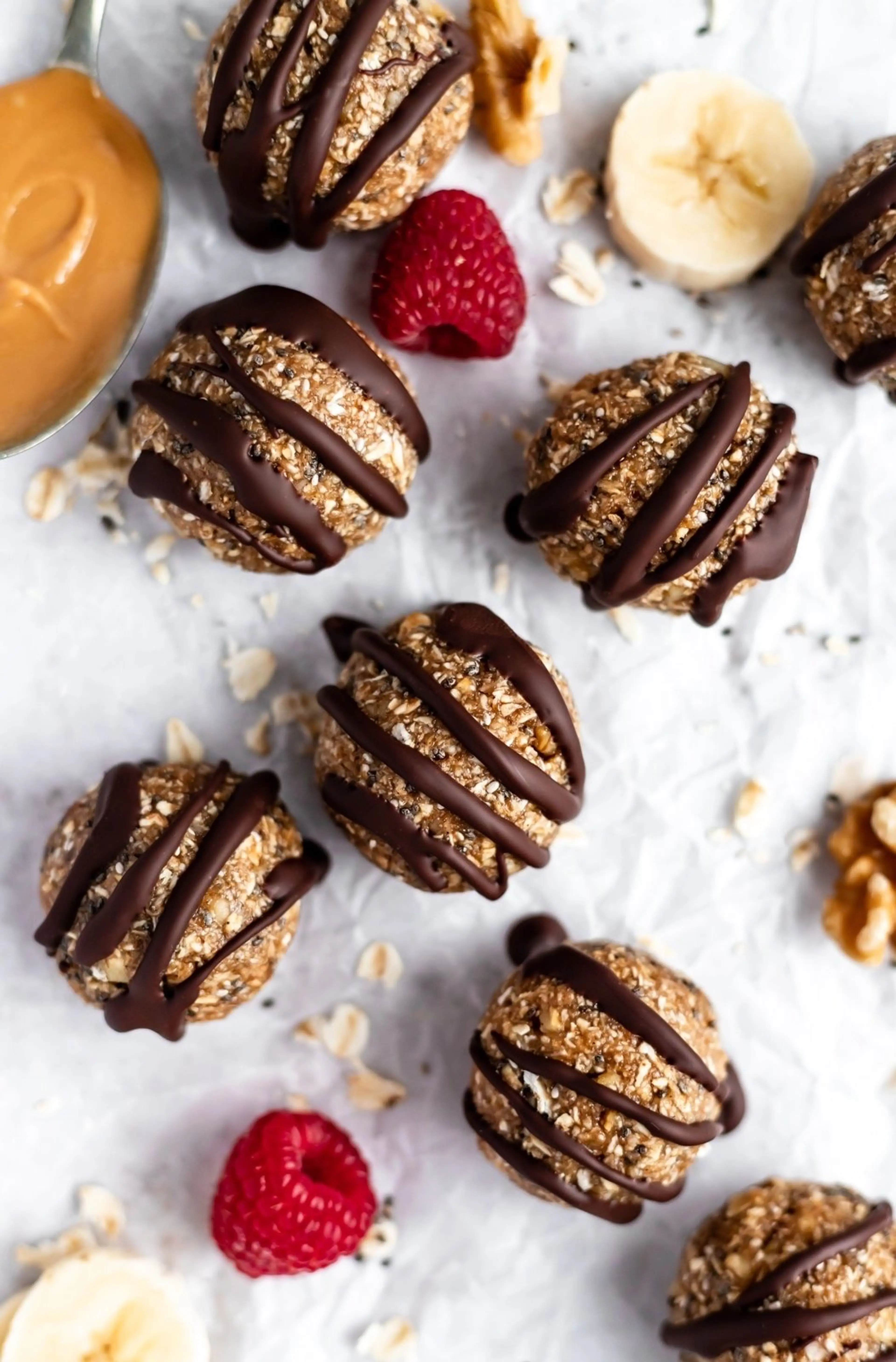 Chia Banana Bread Energy Bites