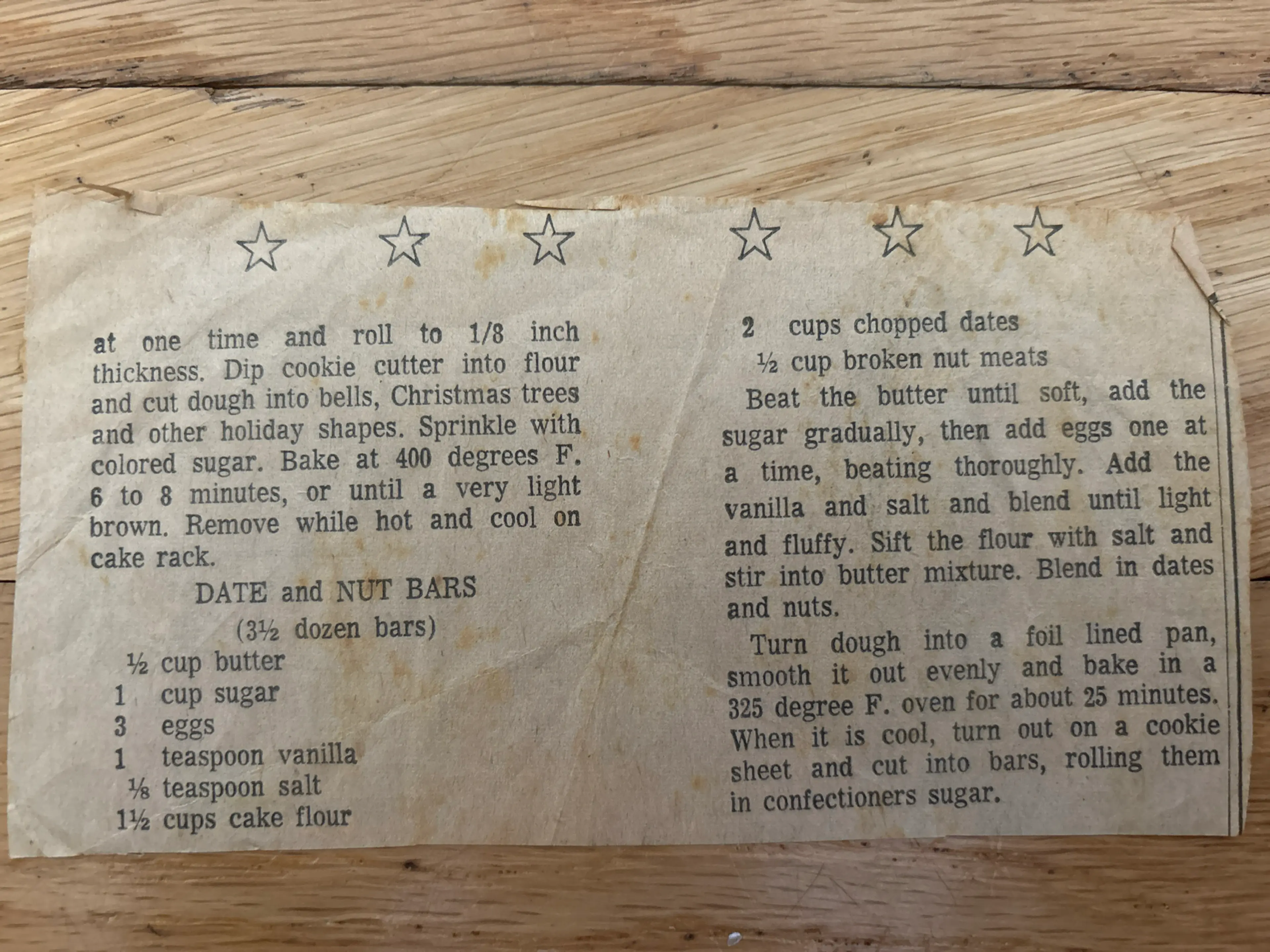 Date & Nut Bars