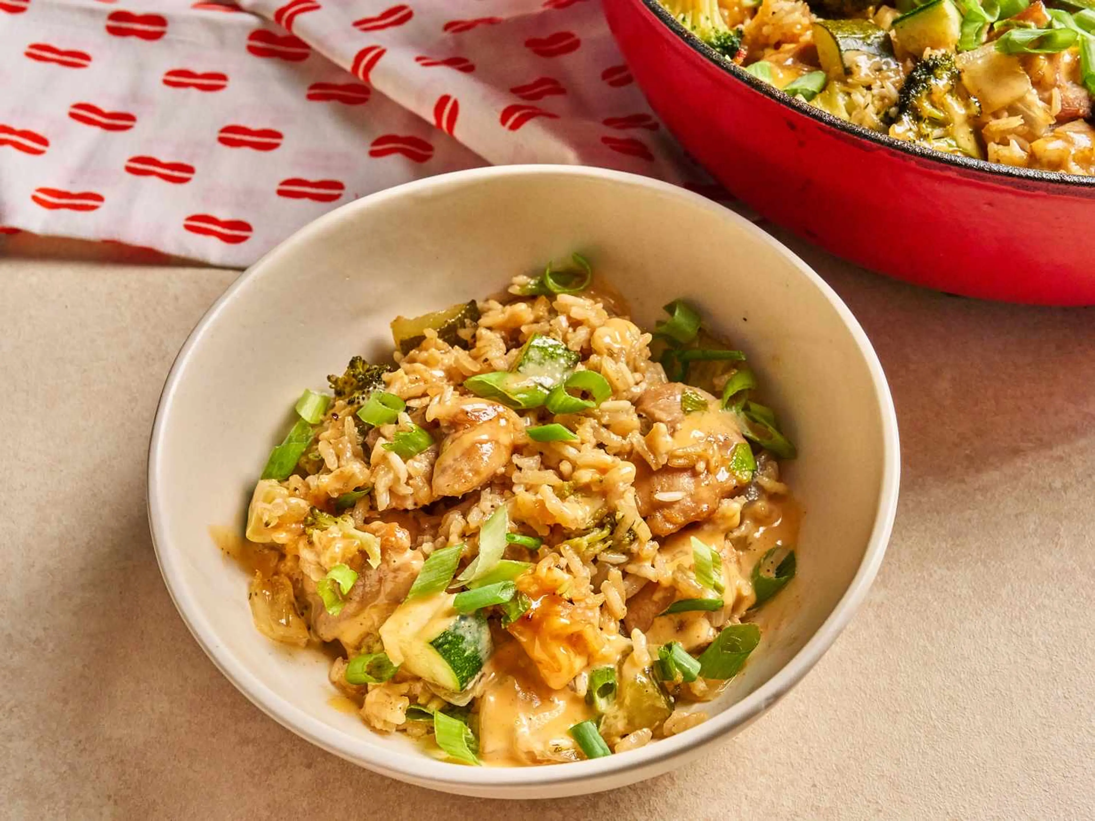 Hibachi Chicken and Rice Casserole