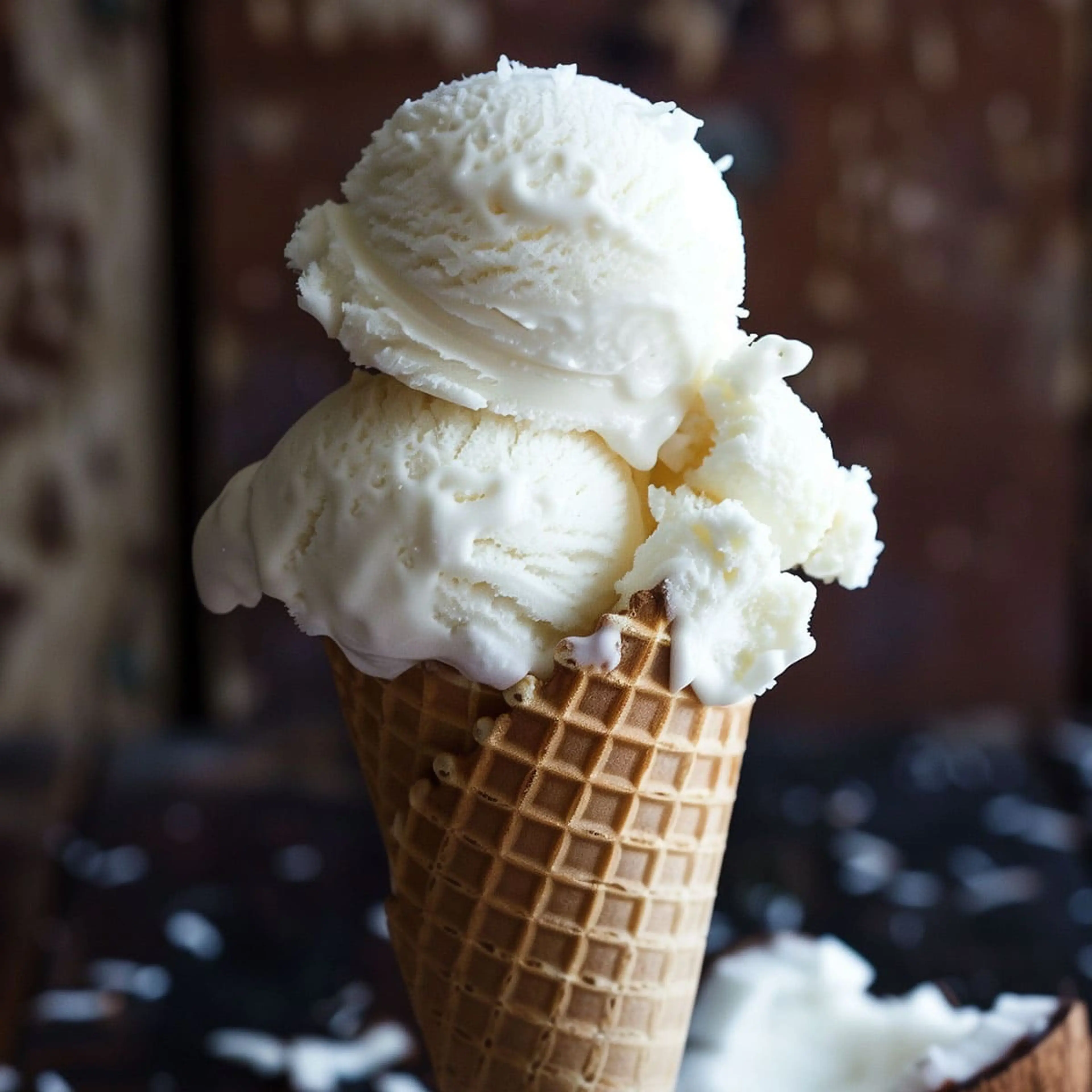 3-Ingredient Coconut Ice Cream