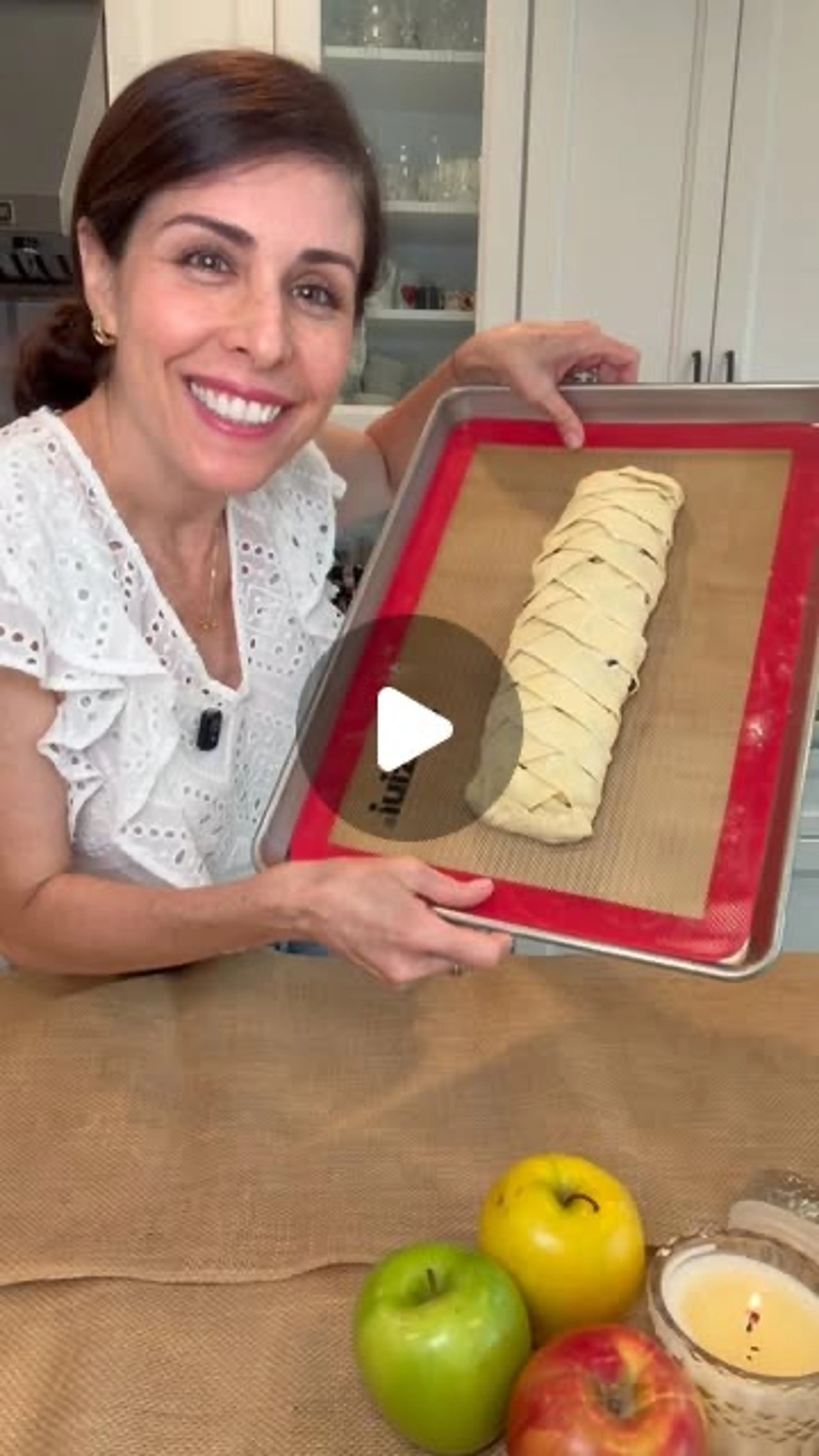 Rosh Hashanah Apple Braid