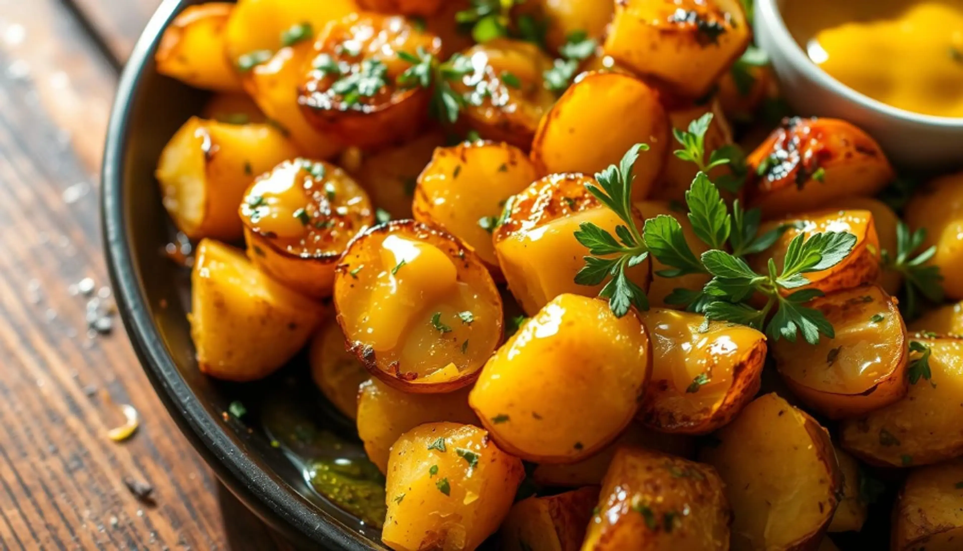 Honey Mustard Potatoes – Sweet and Roasted to Perfection