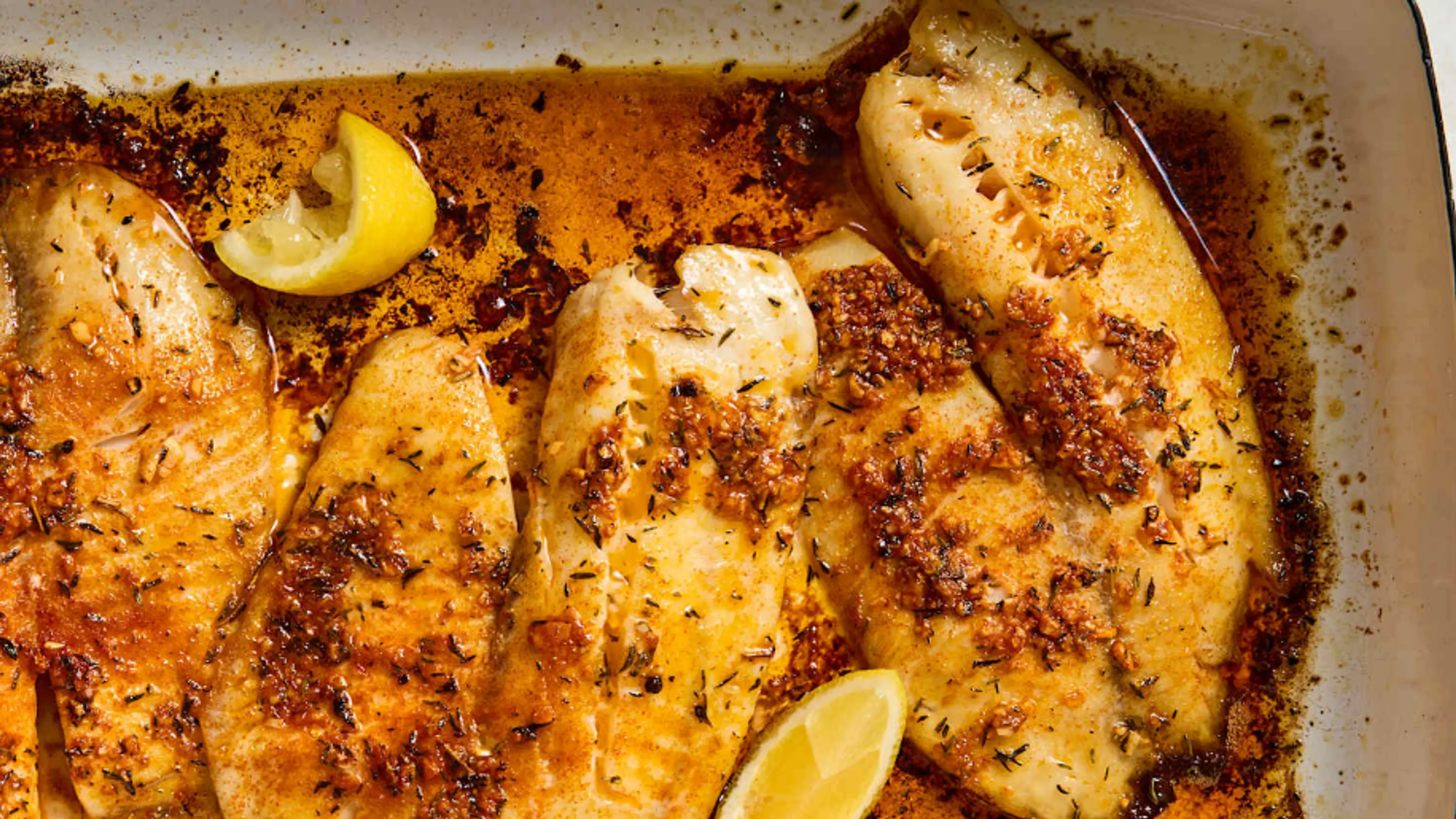 Baked Lemon Garlic Butter Tilapia