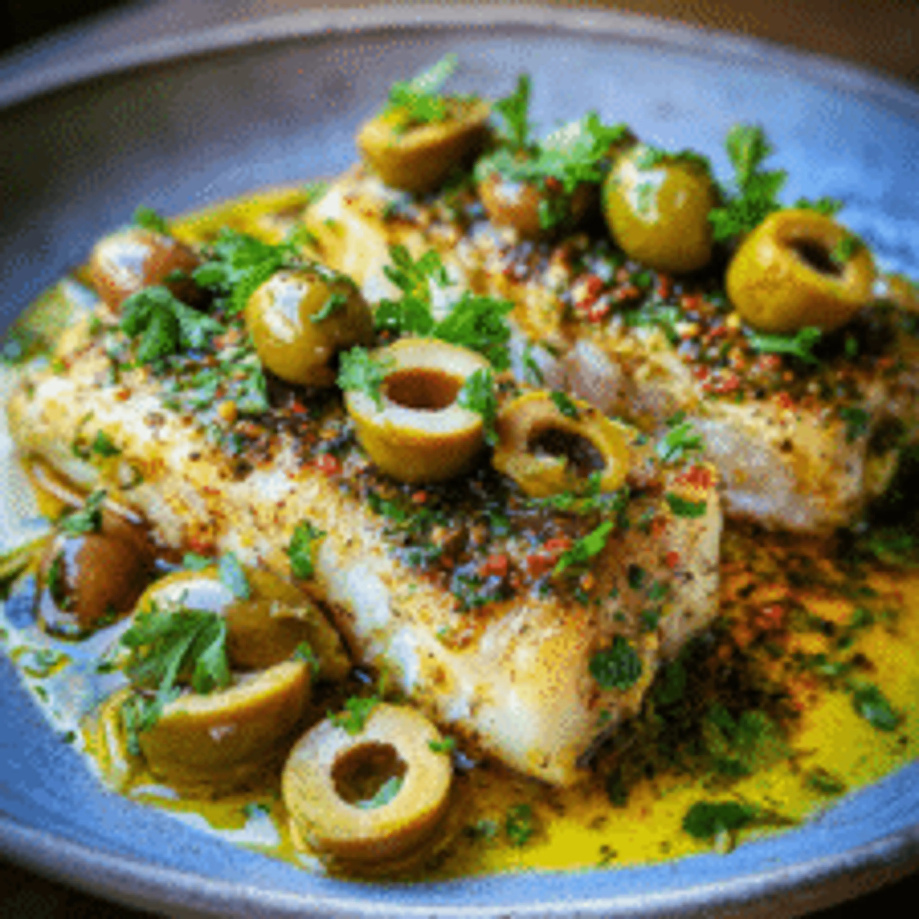 Mediterranean Baked Cod