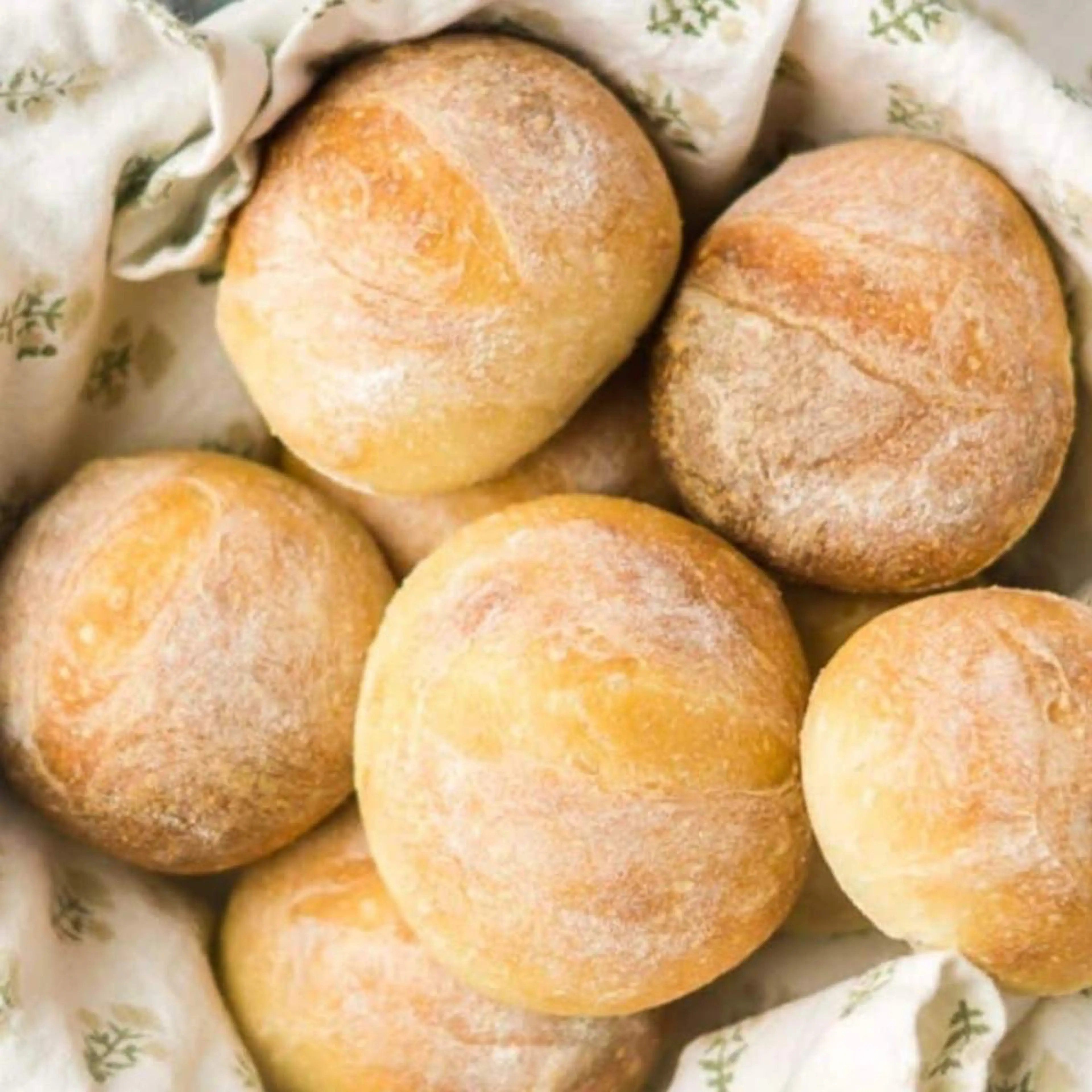 Crusty Sourdough Rolls