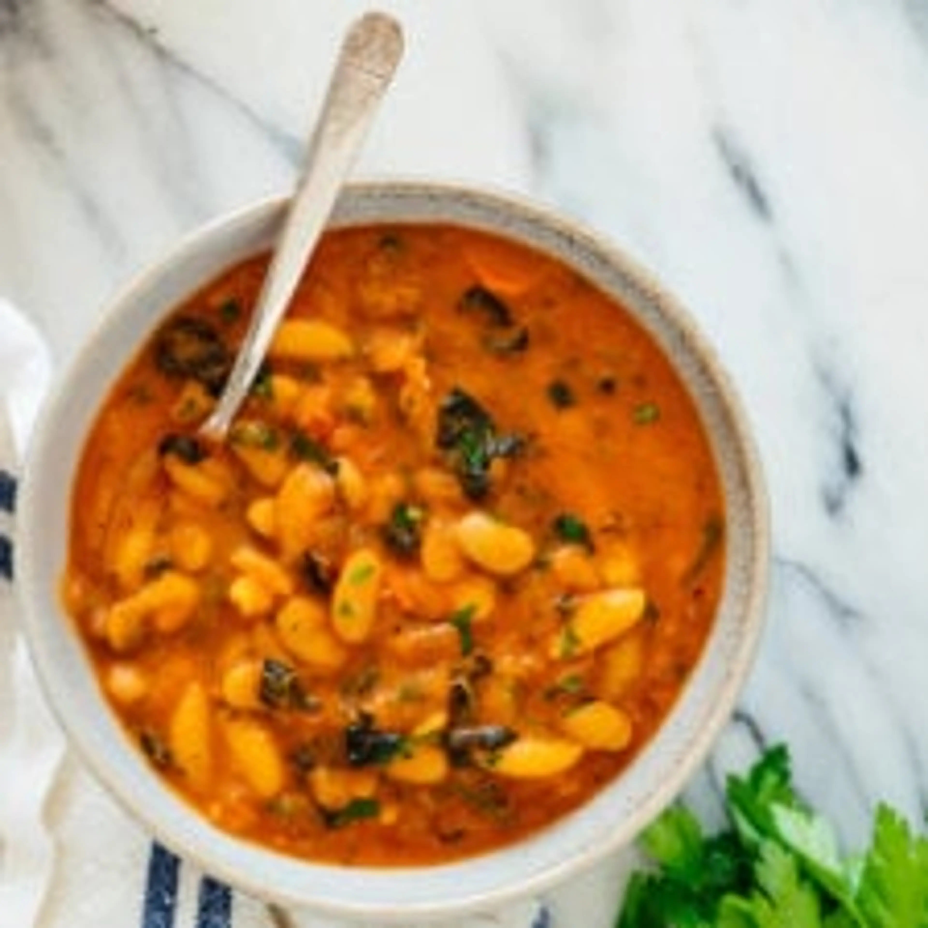 Pasta e Fagioli (Italian Pasta and Beans)