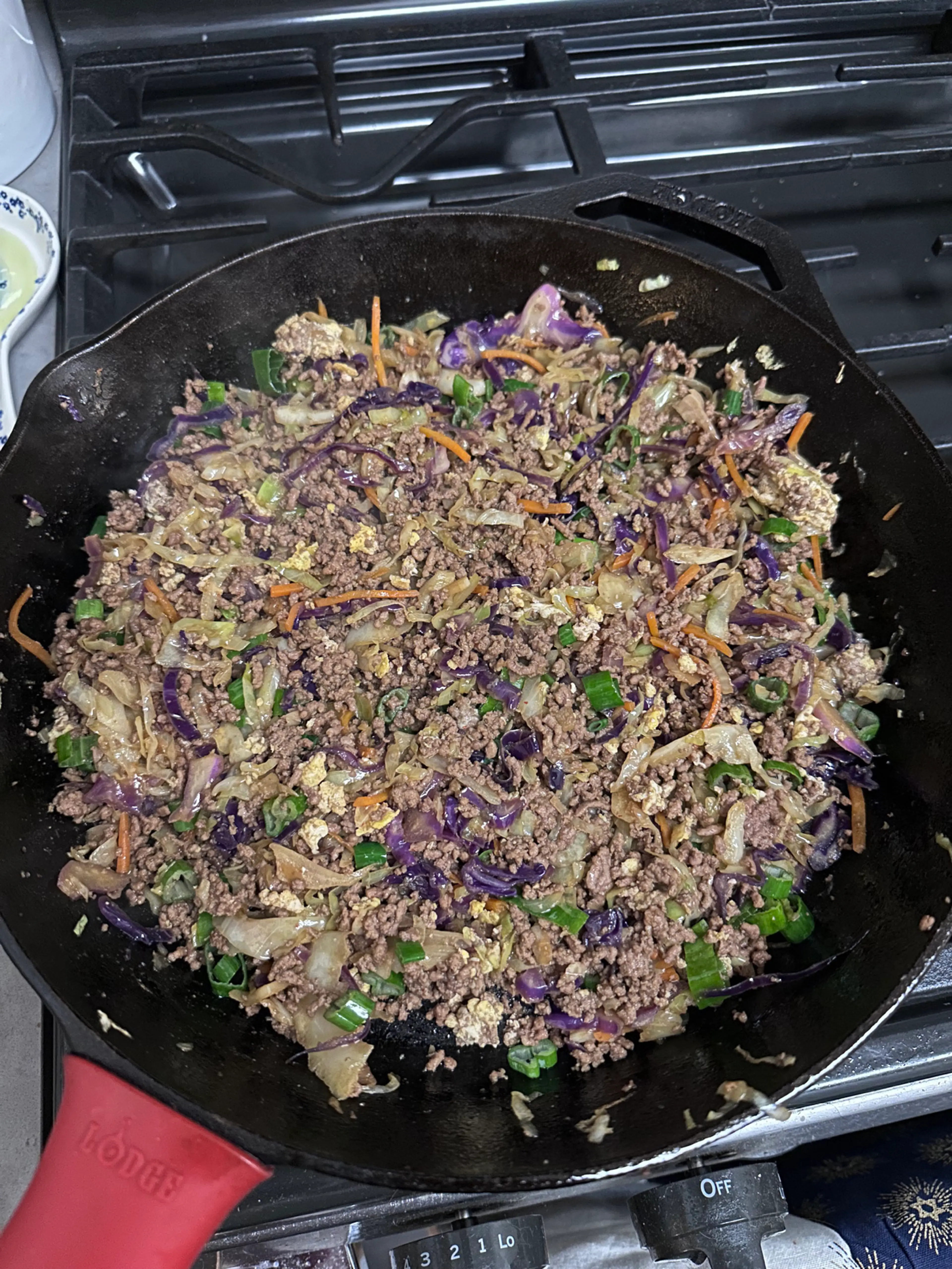 Egg roll In A bowl