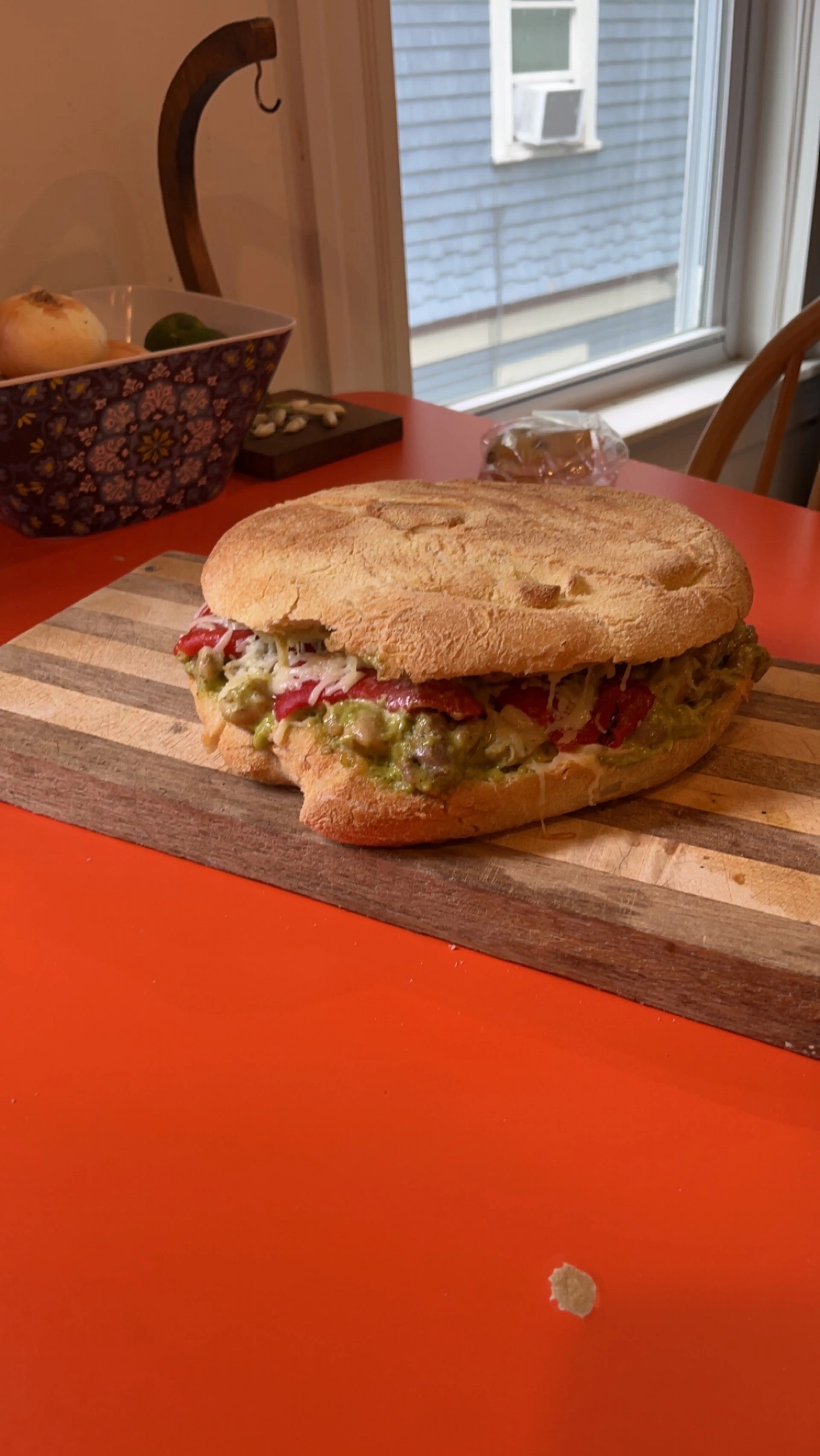 Chicken Pesto Panini