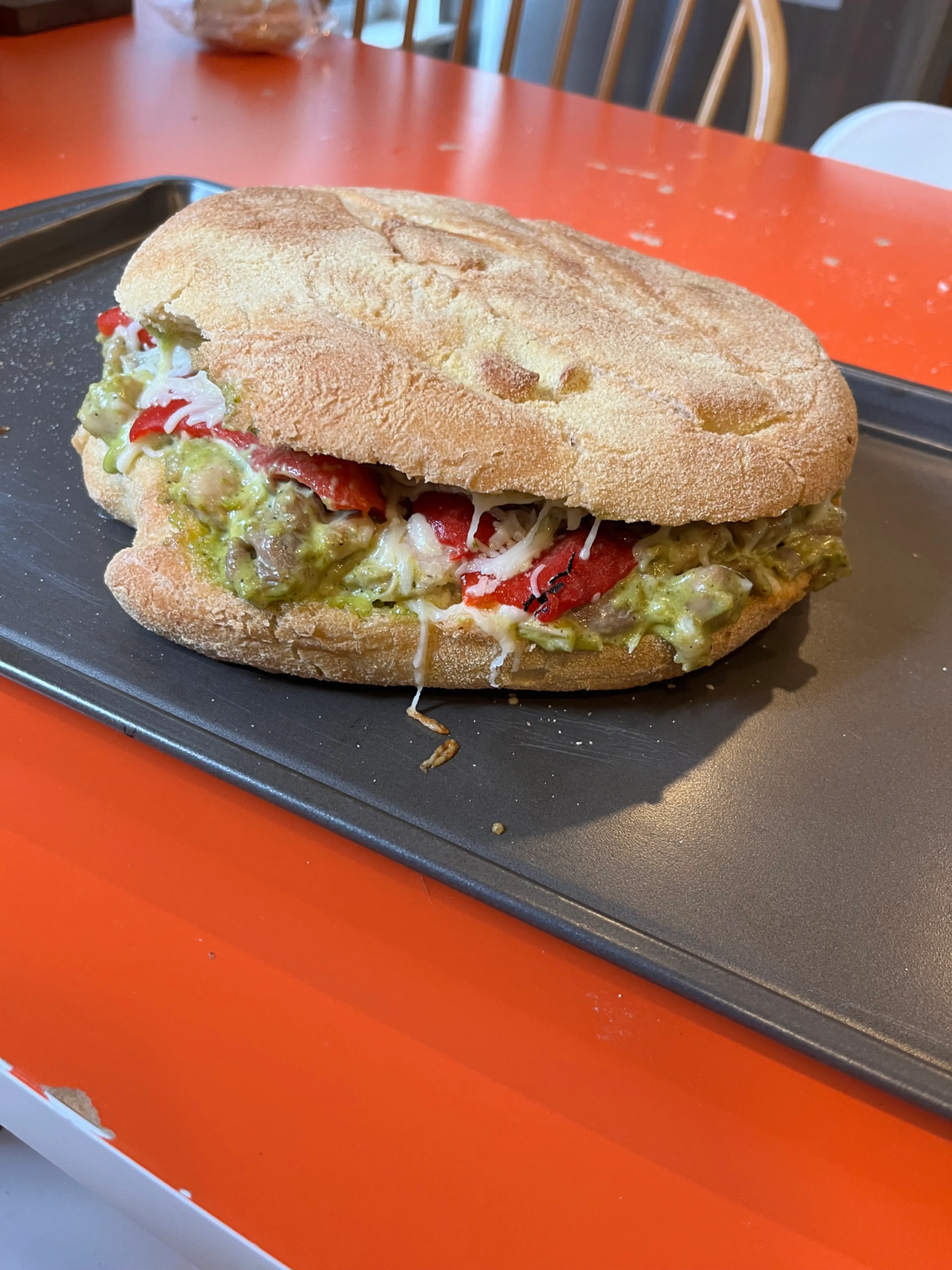Chicken Pesto Panini