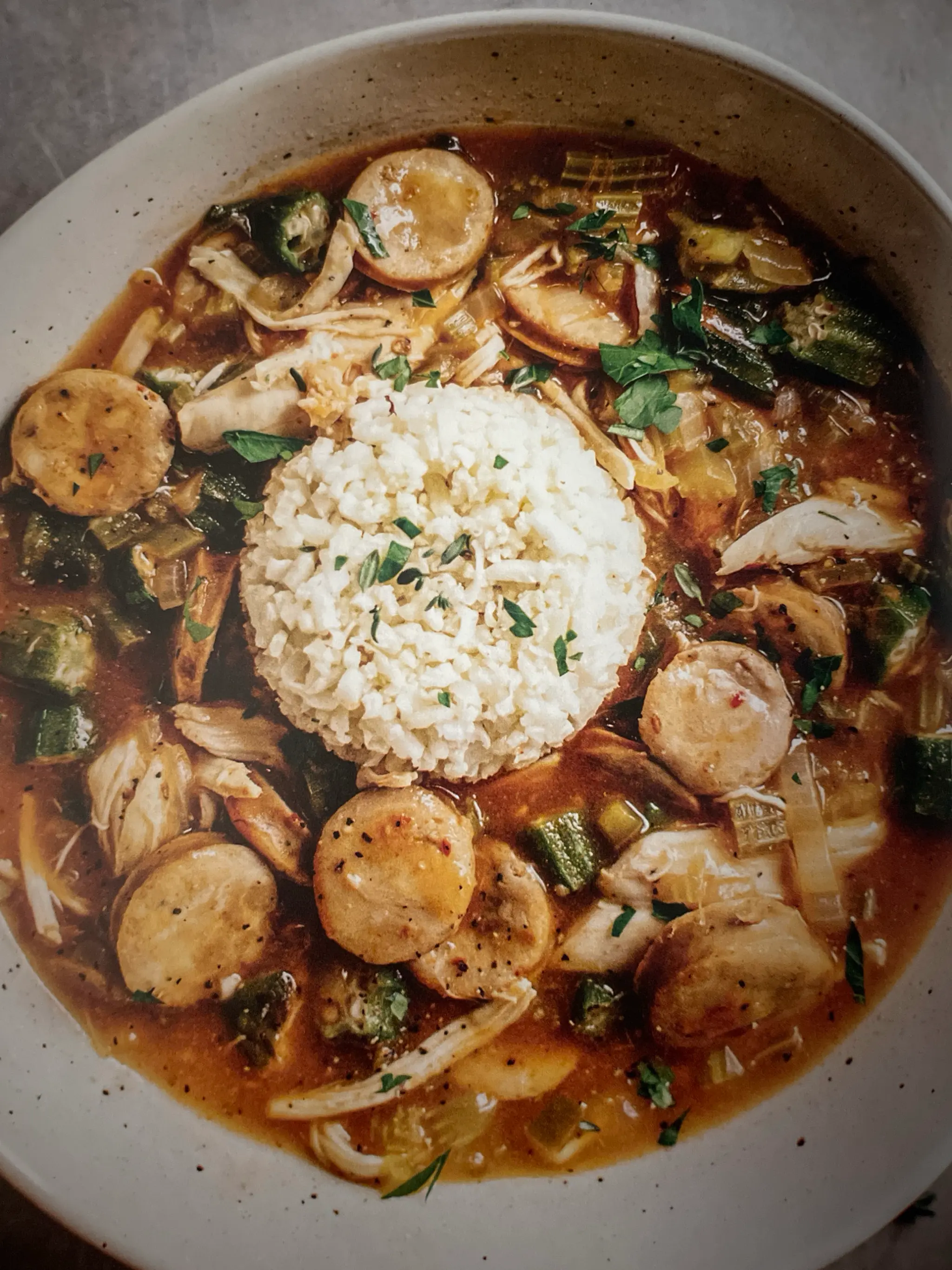 Chicken And Sausage Gumbo