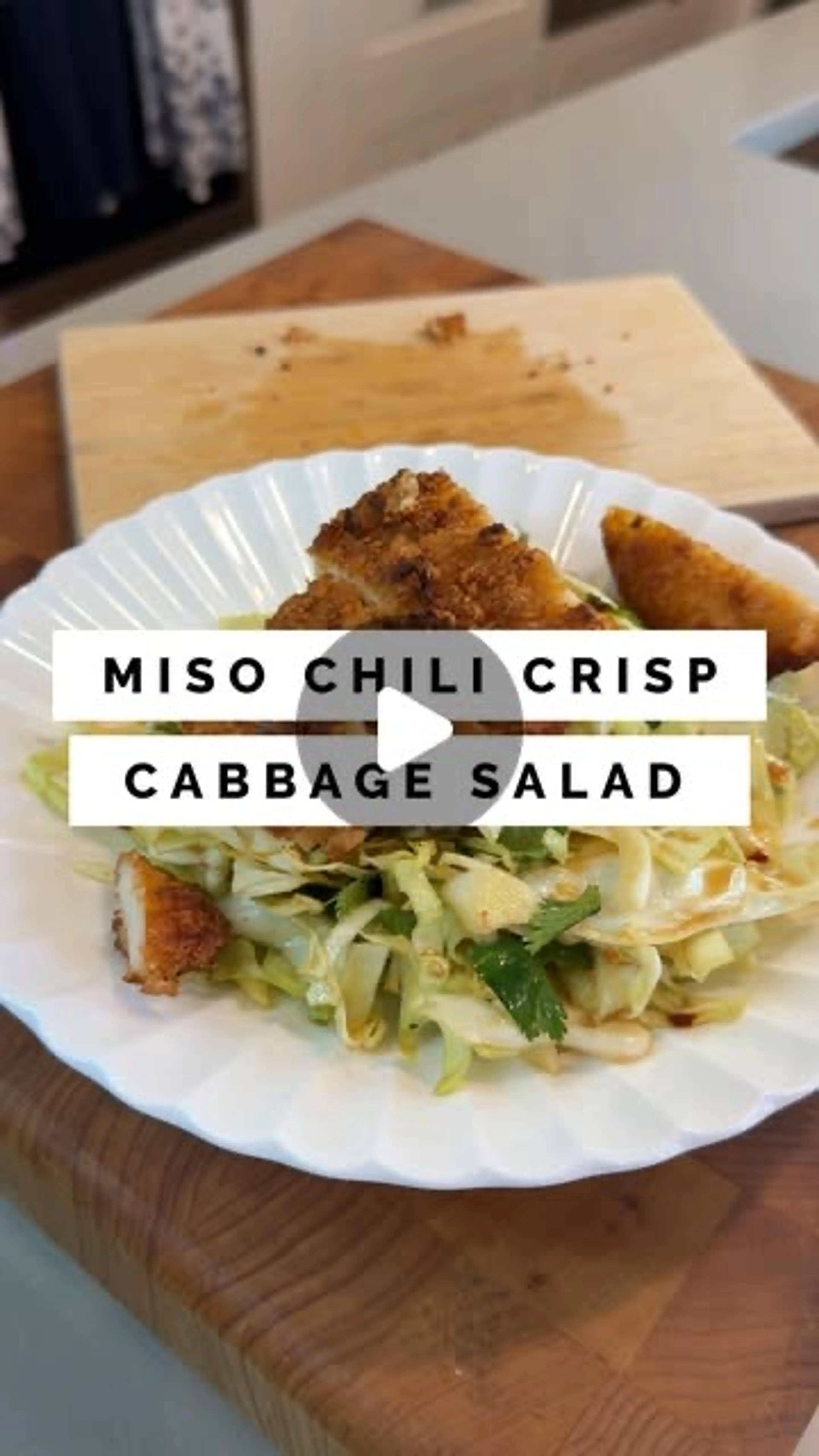 Miso Chili Crisp Salad Recipe