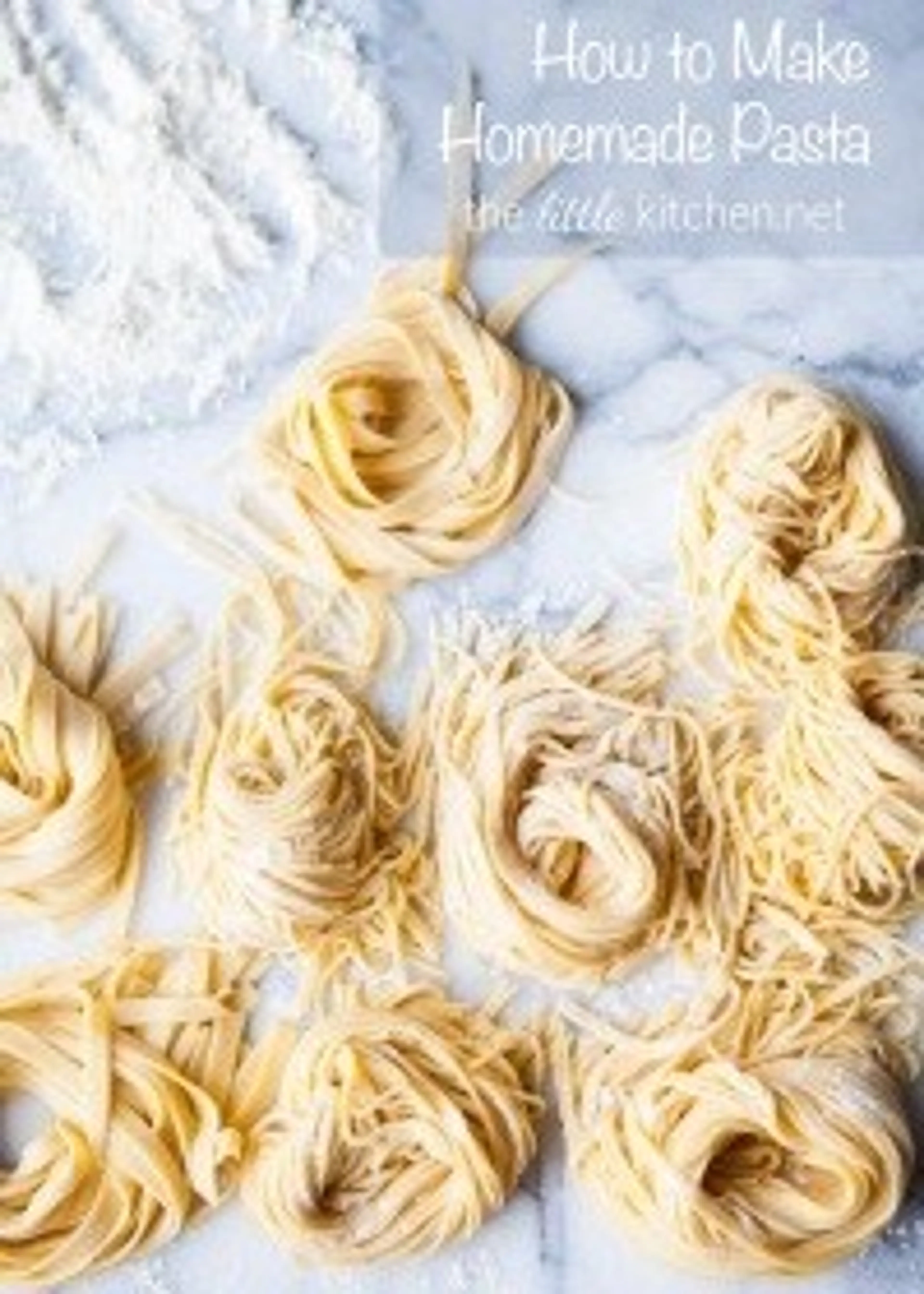 Basic Pasta (fettuccini)