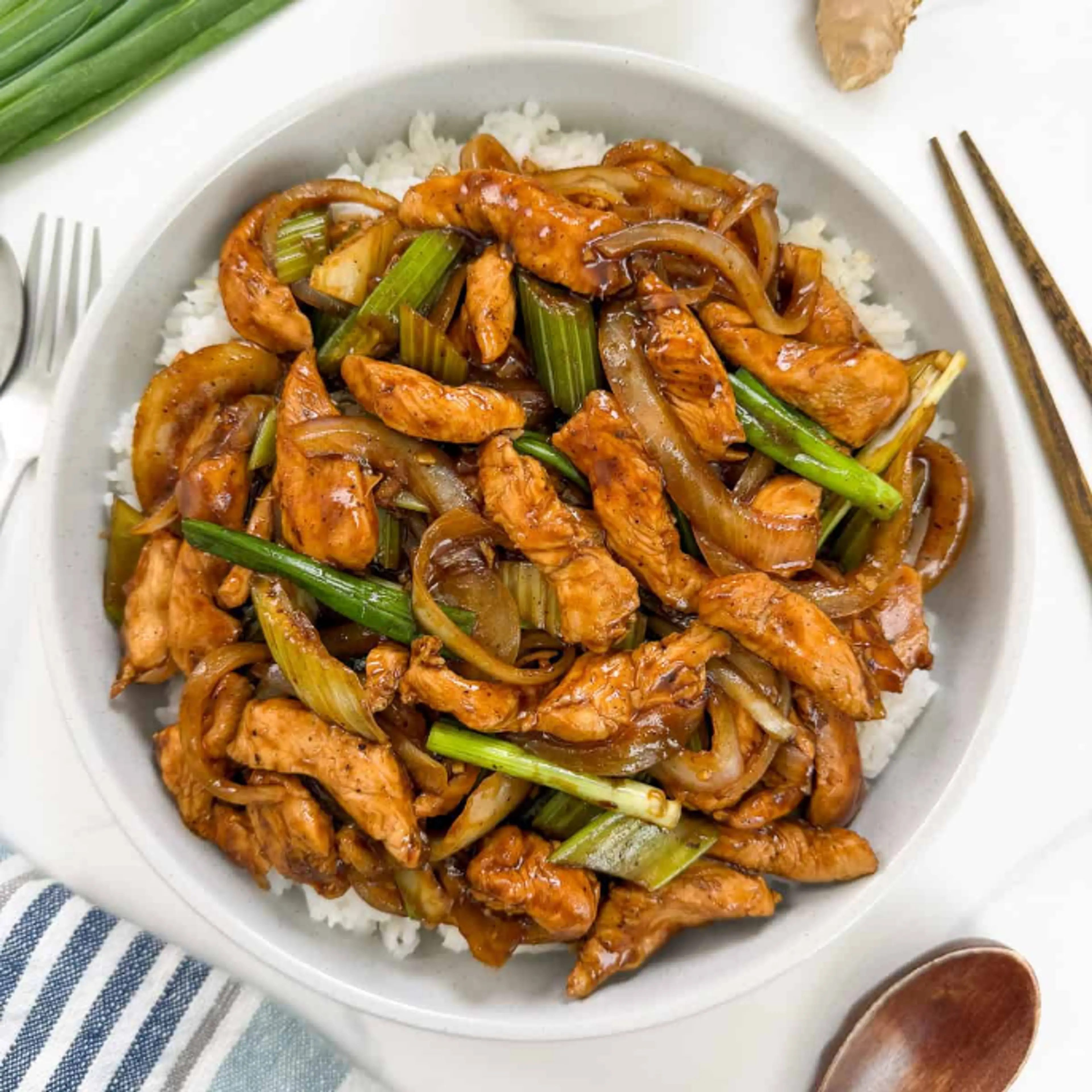 Sizzling Black Pepper Chicken