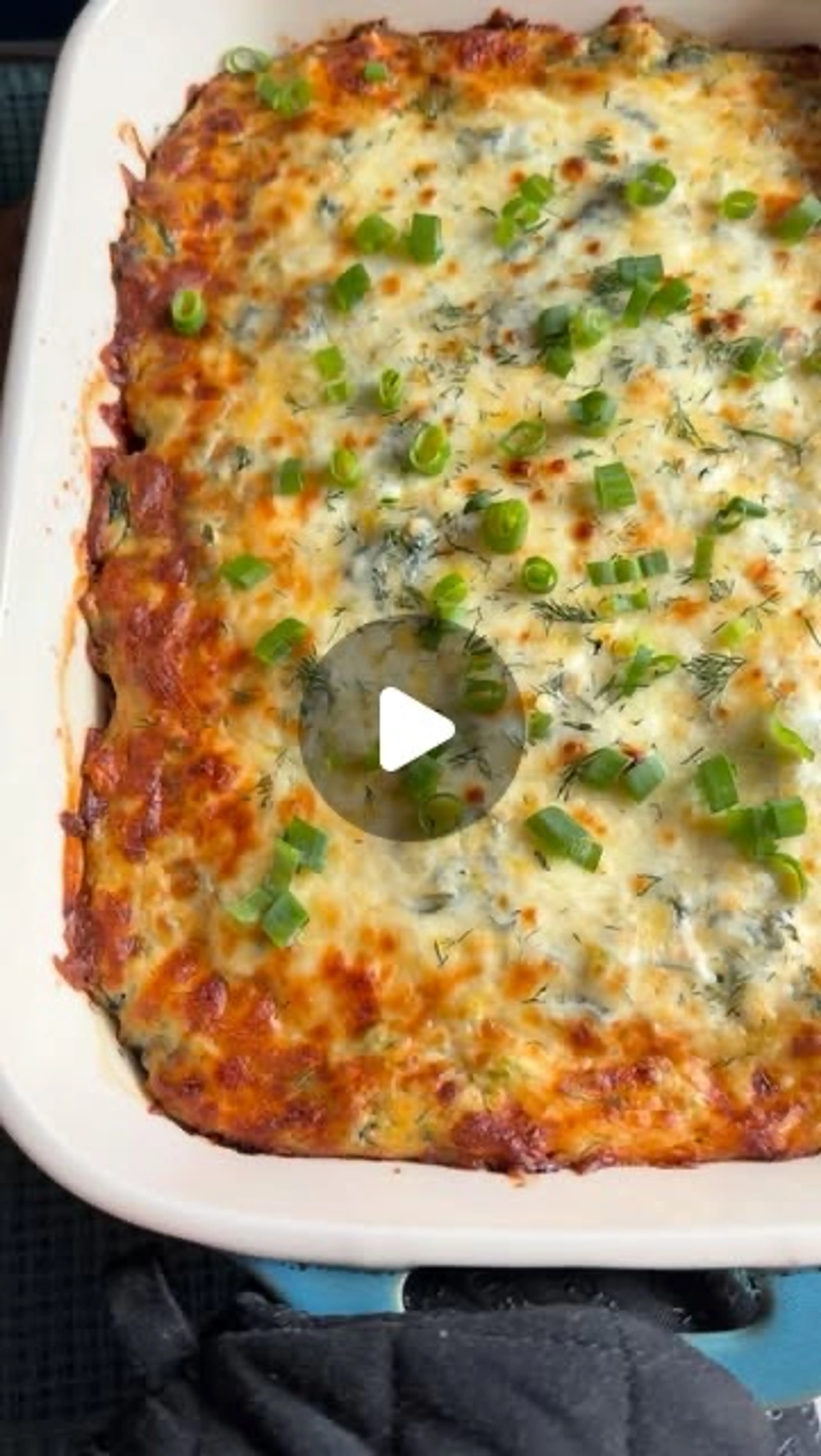 Low Carb + High Protein Greek Style Chicken Broccoli Bake