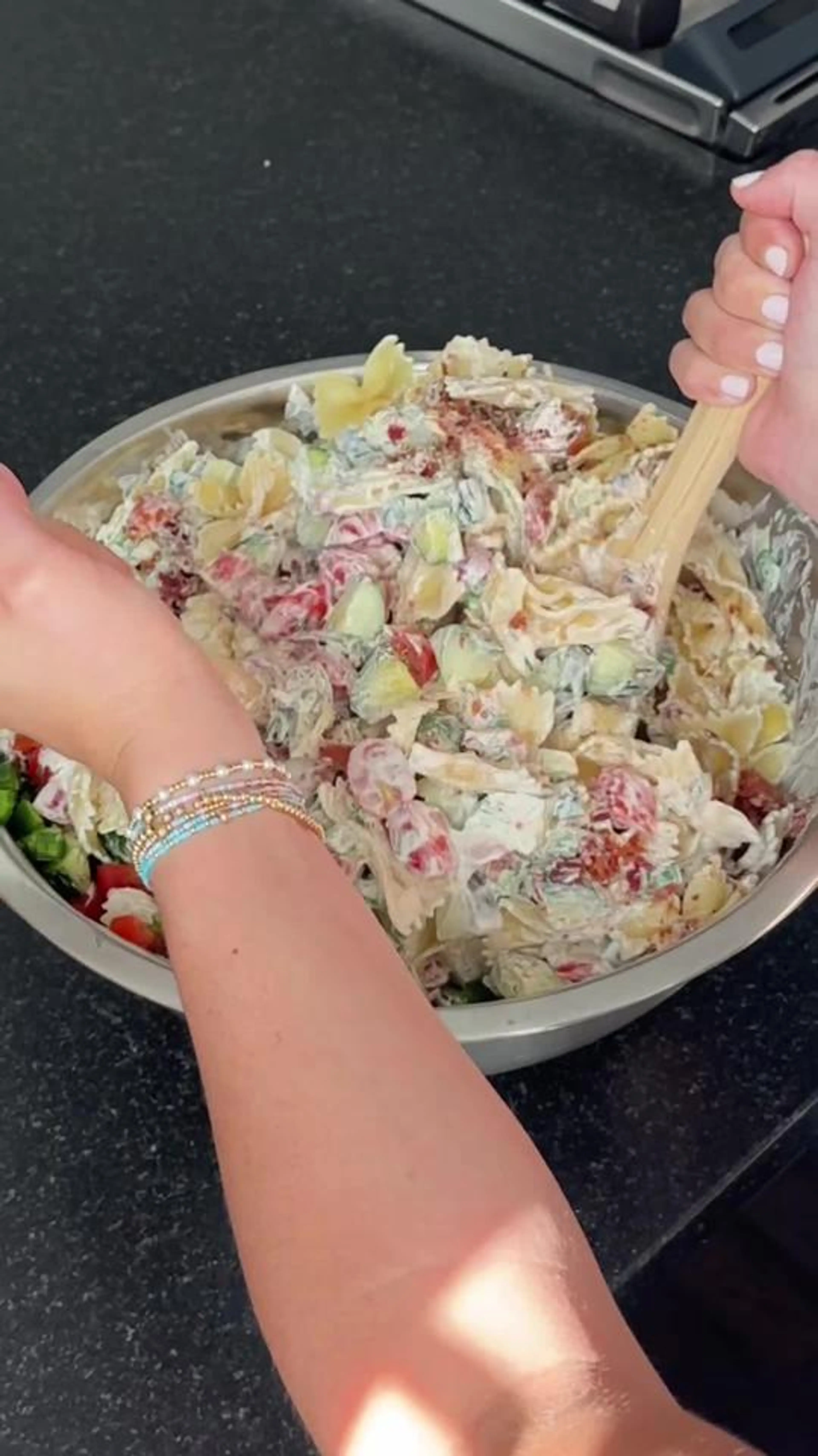 Dill Blt Pasta Salad