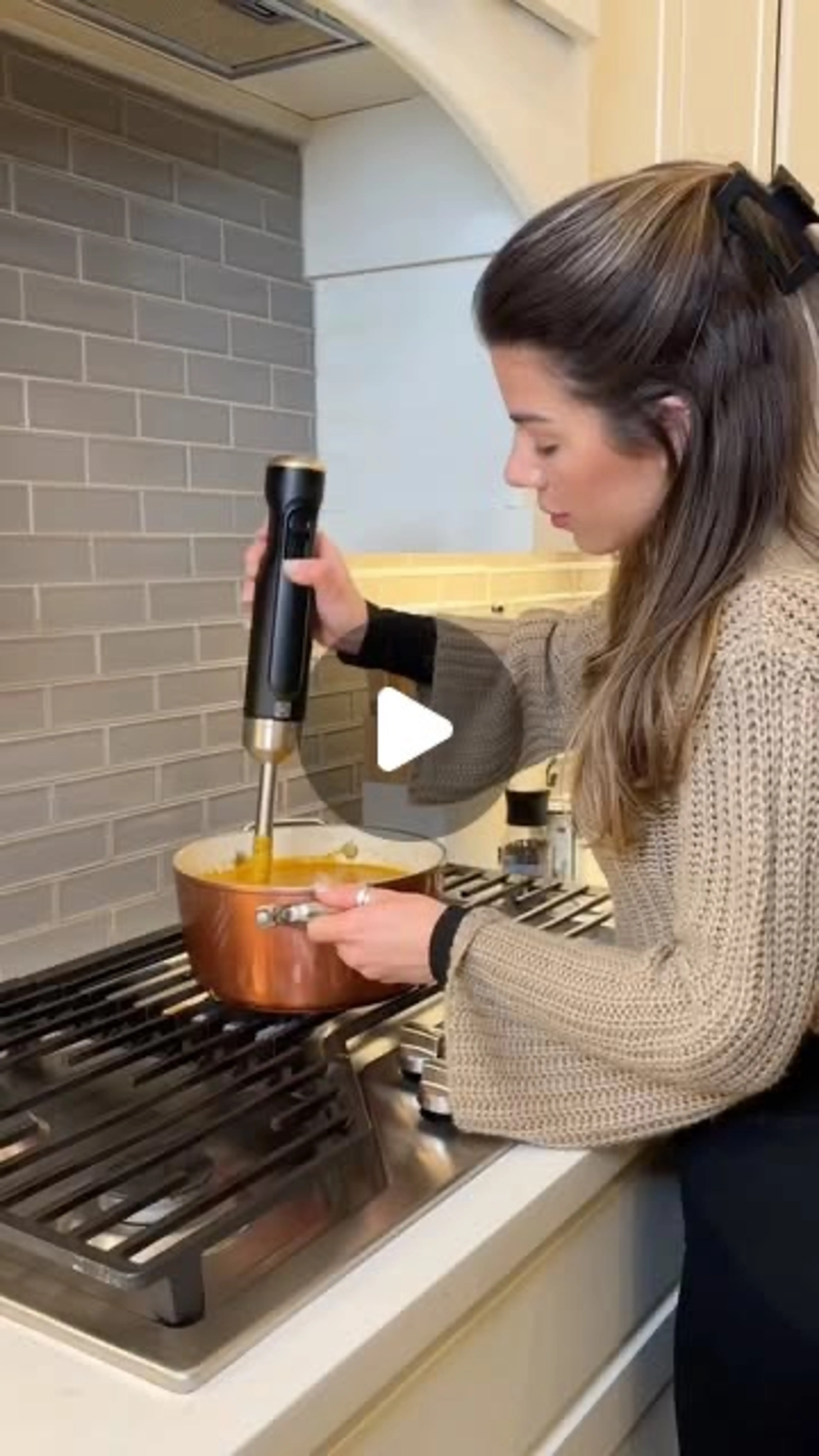 Roasted Red Pepper, Squash & Ginger Soup