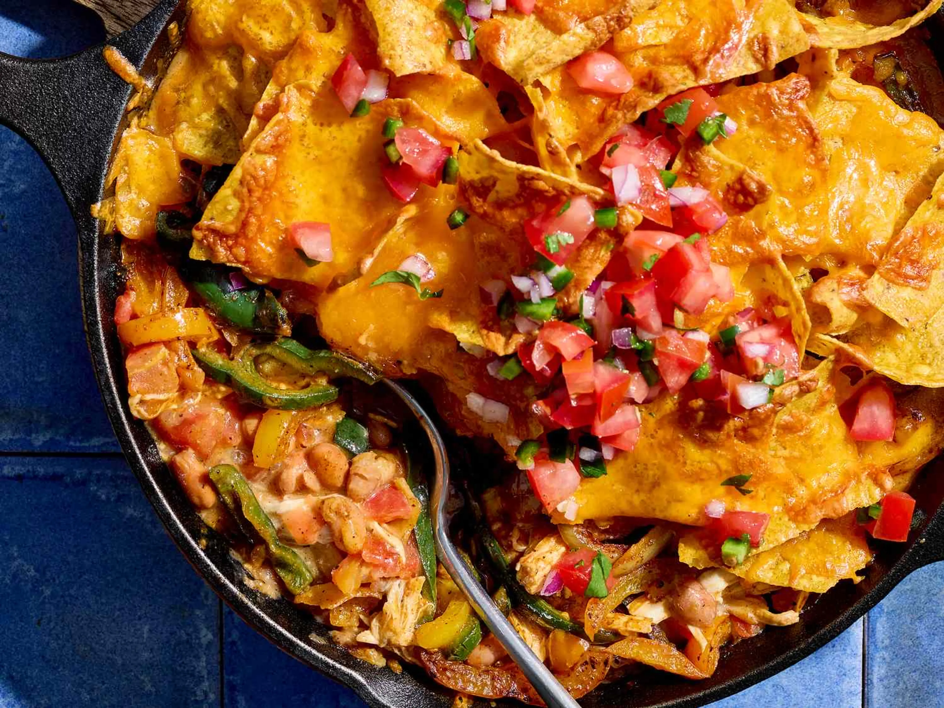 Chicken Fajita Skillet Casserole