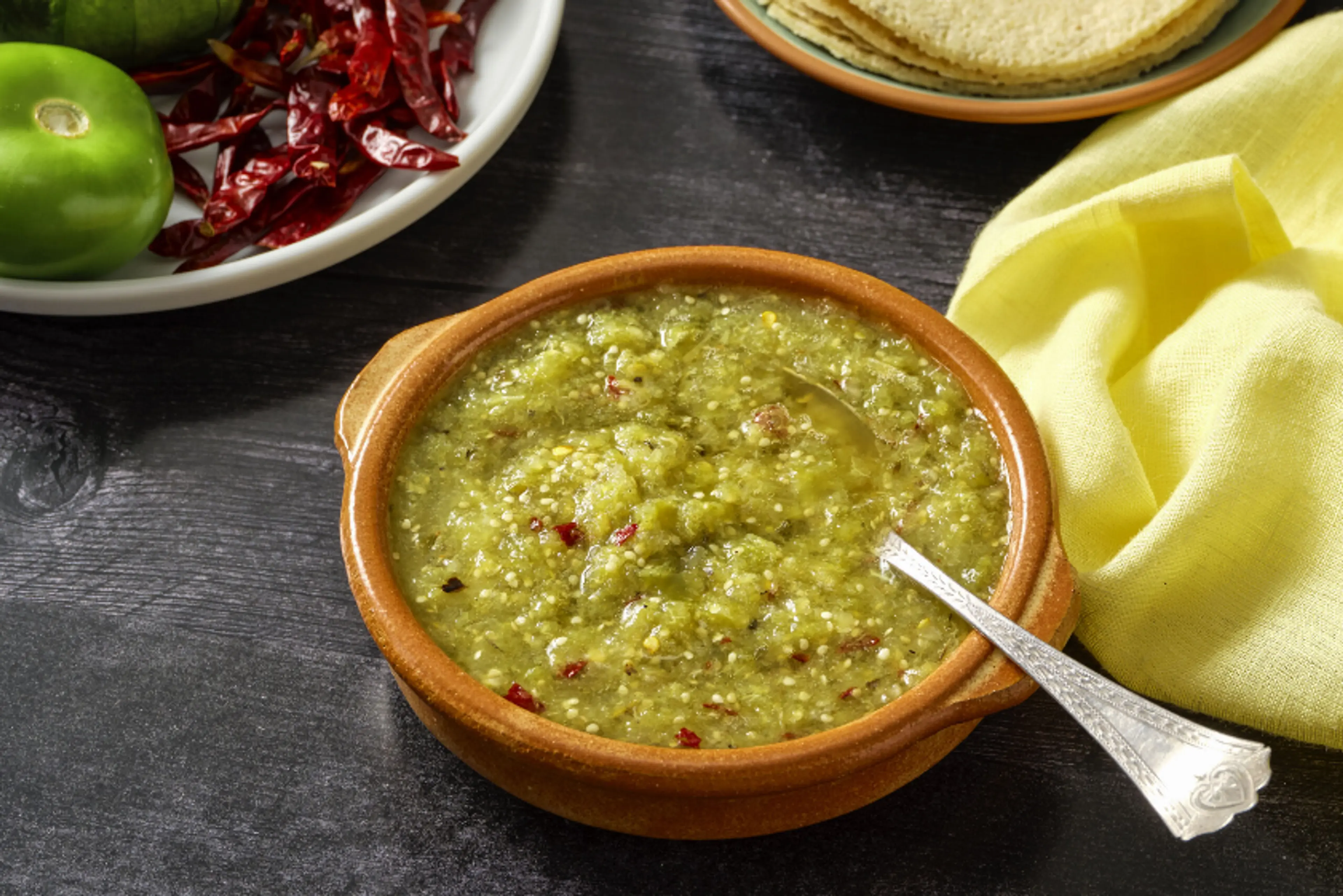 Chile de Arbol Salsa Verde