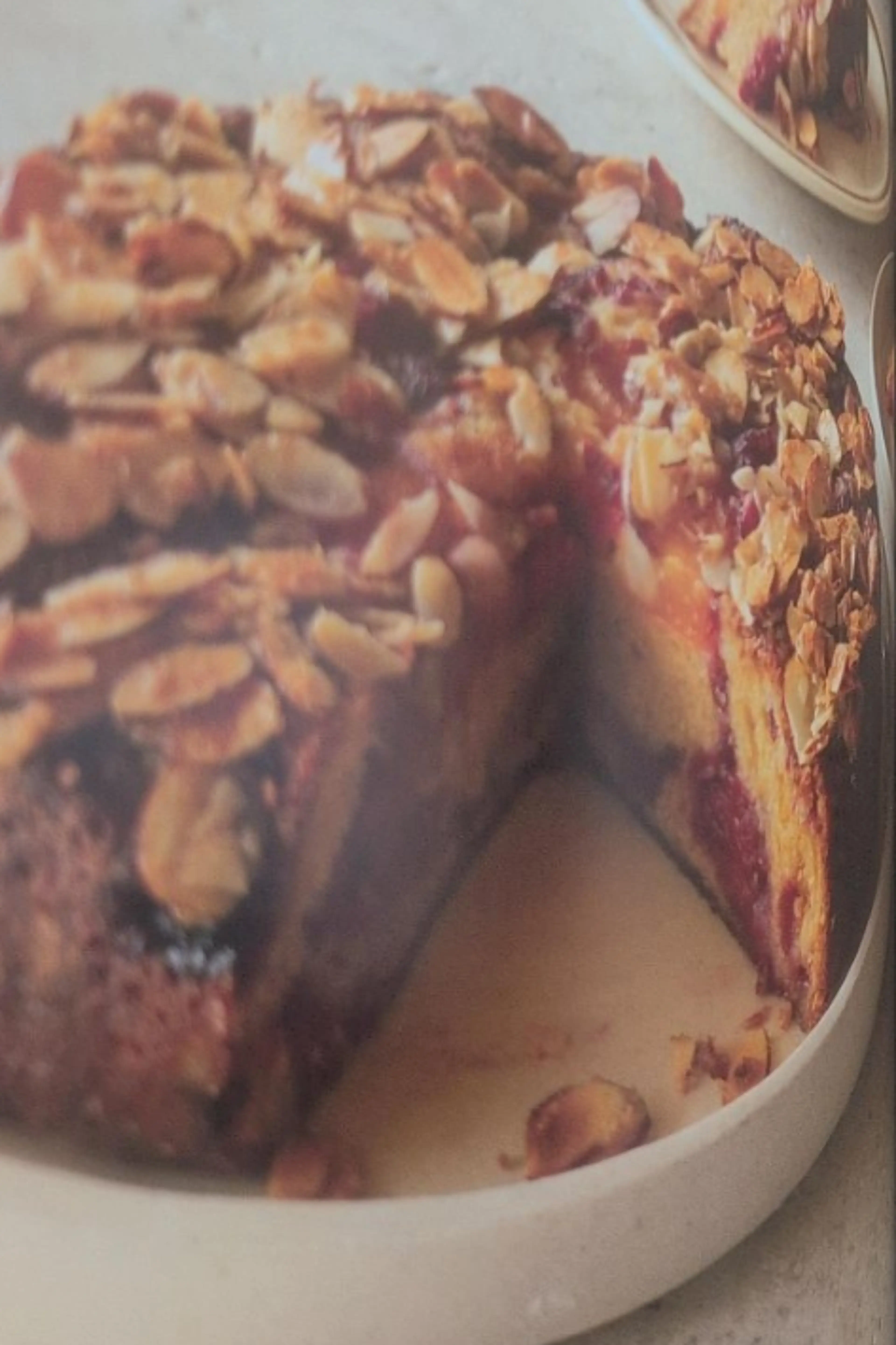 Apricot, Raspberry & Almond Cake
