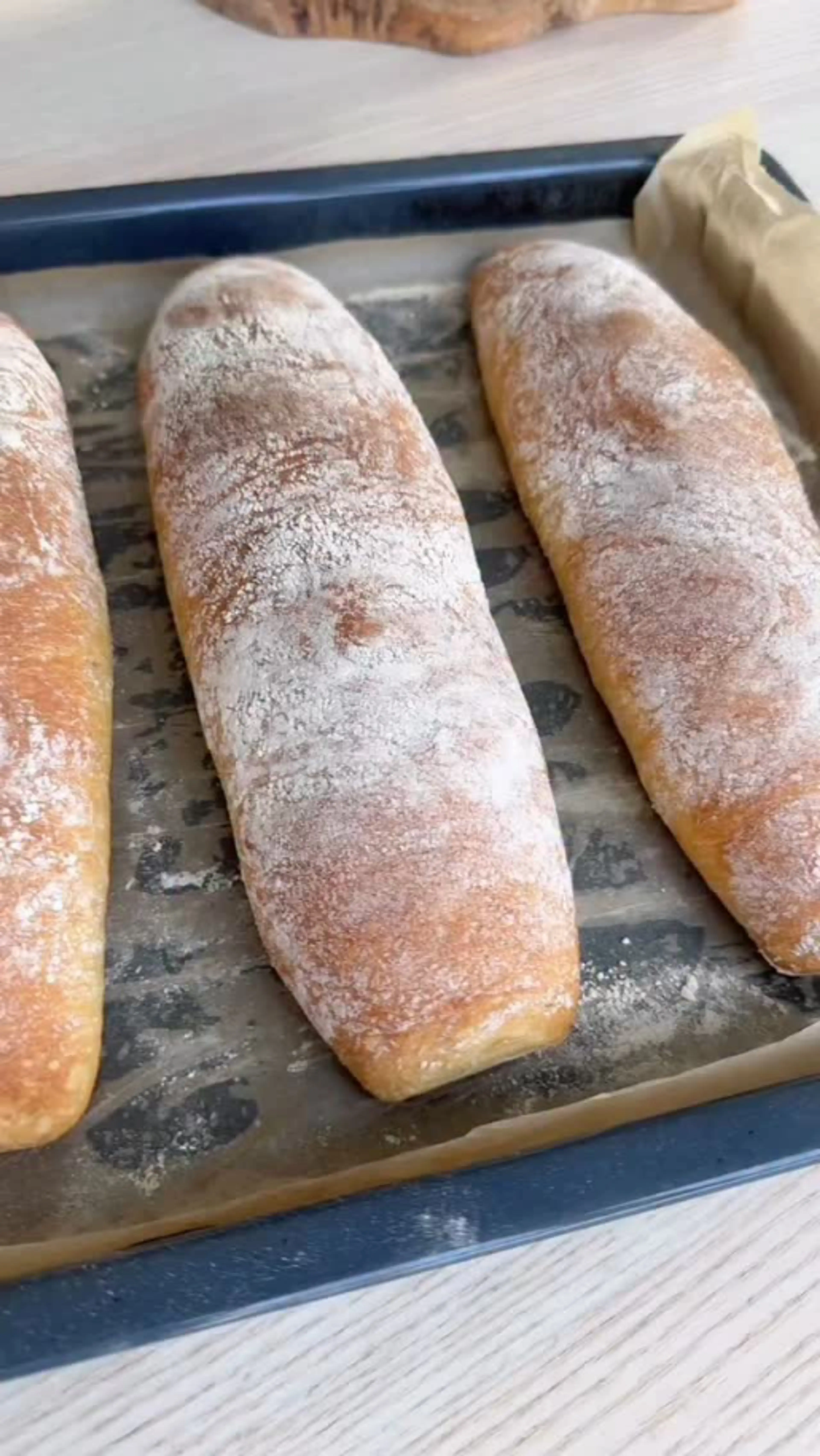 Ciabatta Baguettes