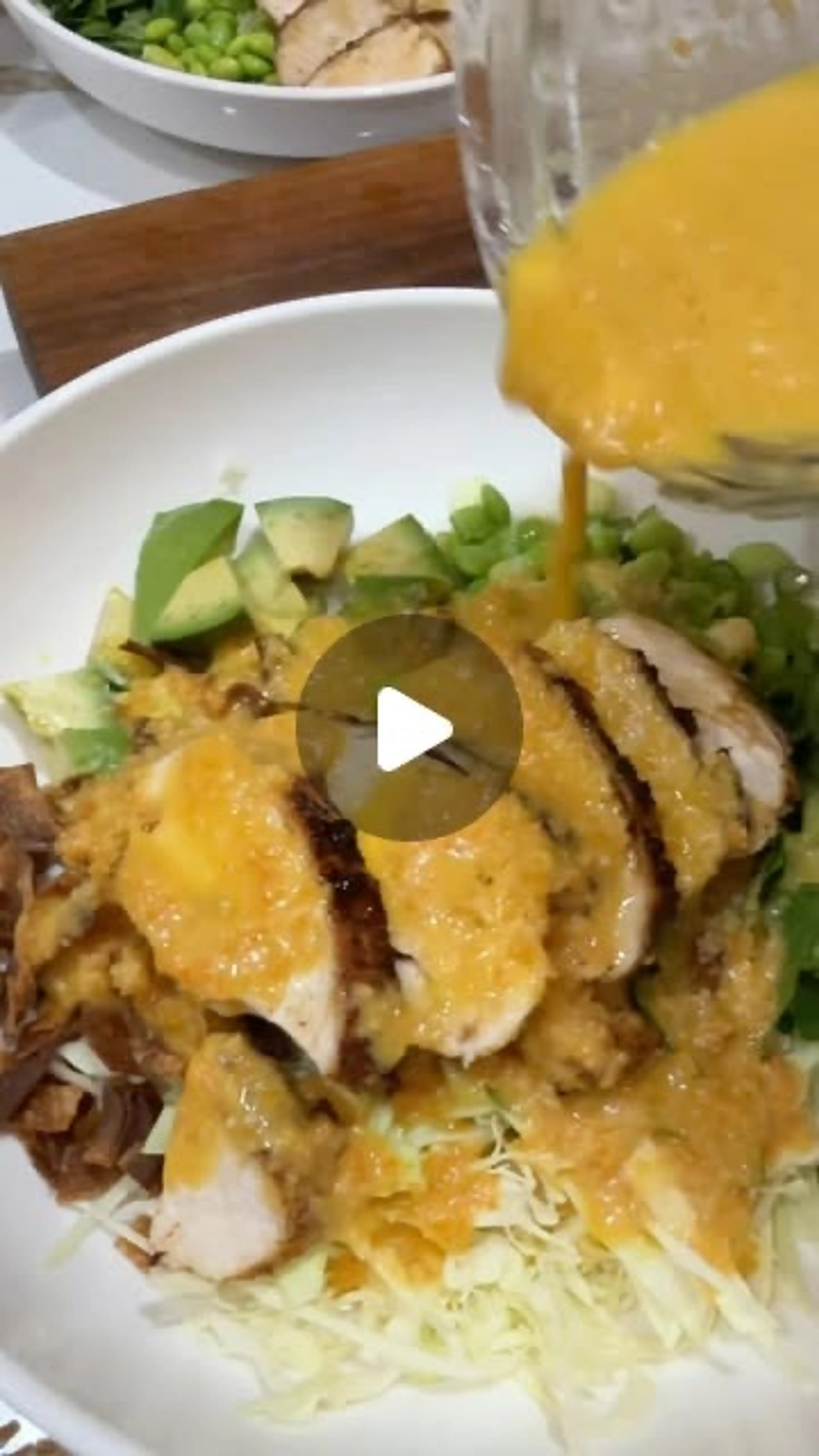 My Viral Asian Chicken Salad, My Mom Loved It! Recipe in Com